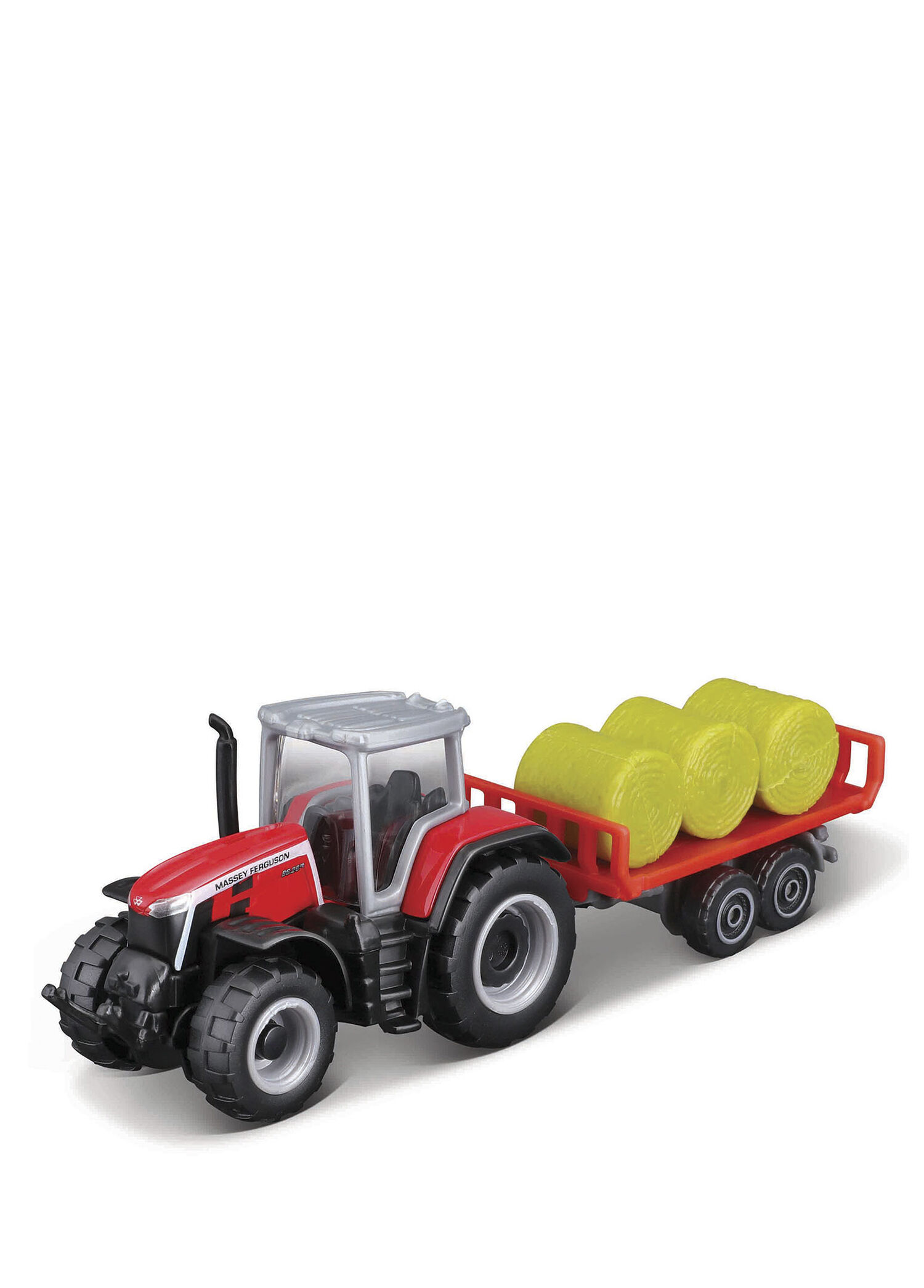 Mini 04 İş Makinesi Traktör ve Römork Seti