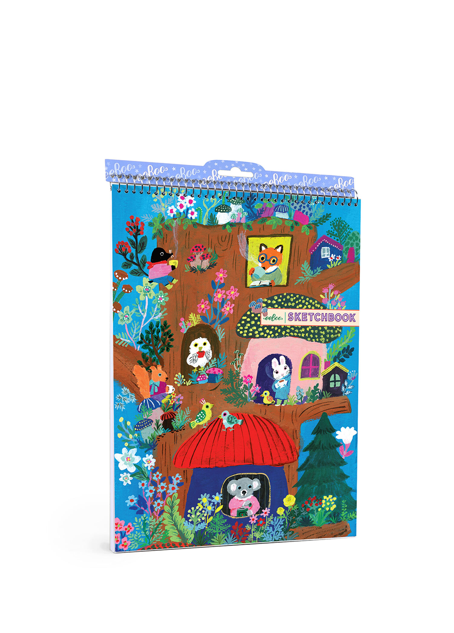 Mushroom House Telli Sketchbook Çizim Defteri