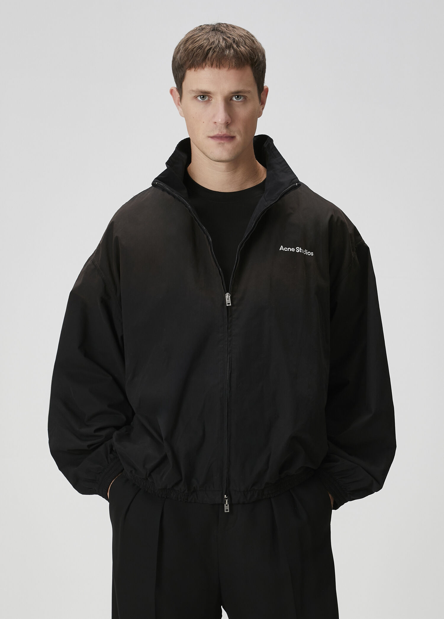 Acne Studios - Siyah Organik Pamuk Mont - Siyah