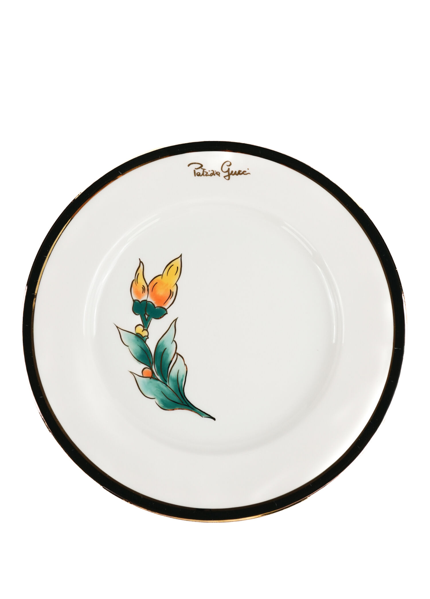 Patrizia Gucci Domani Renkli Porselen Servis Tabağı 25 cm