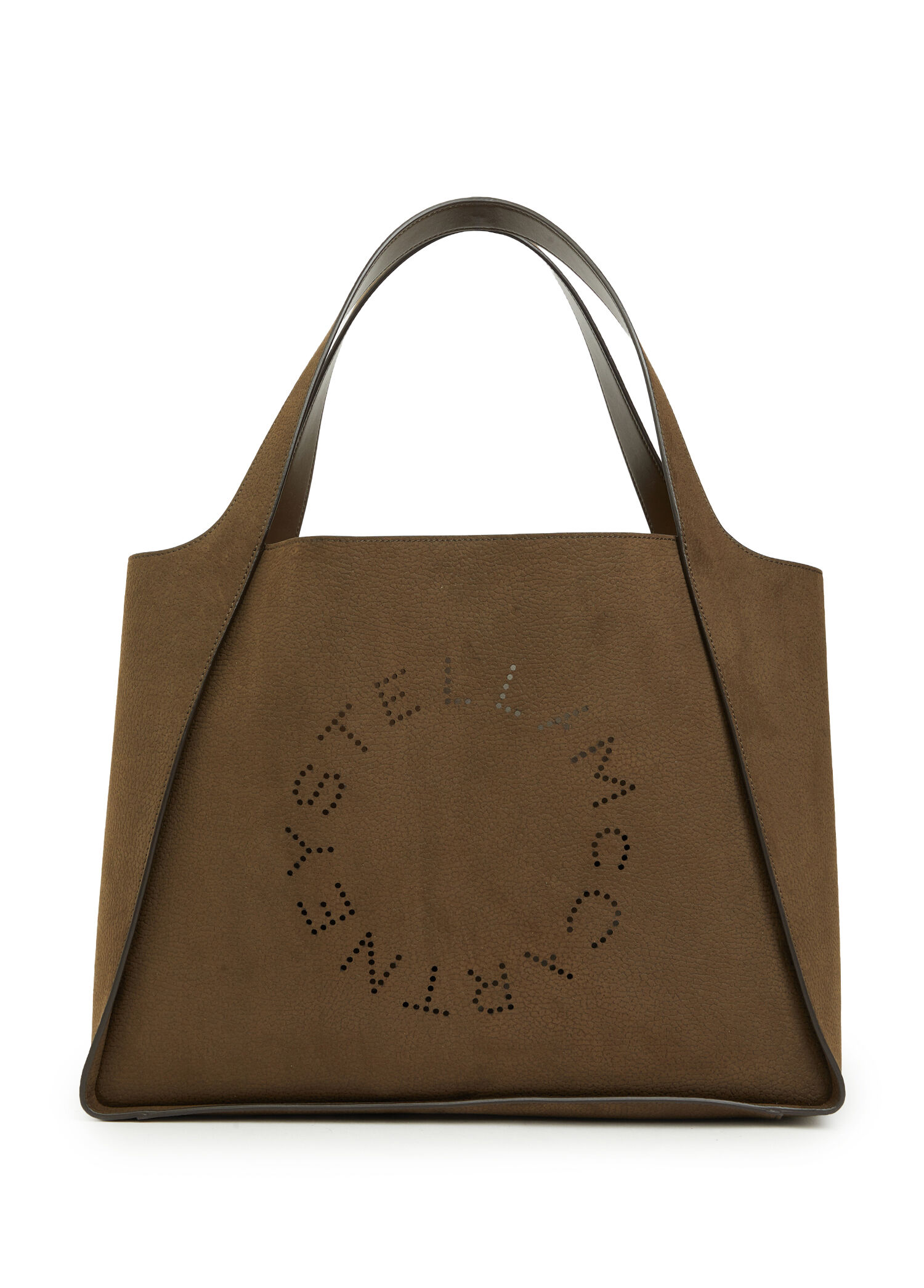Stella McCartney サイズ38 Stella McCartney Koyu Kahverengi Kadın Logo Large Tote Koyu