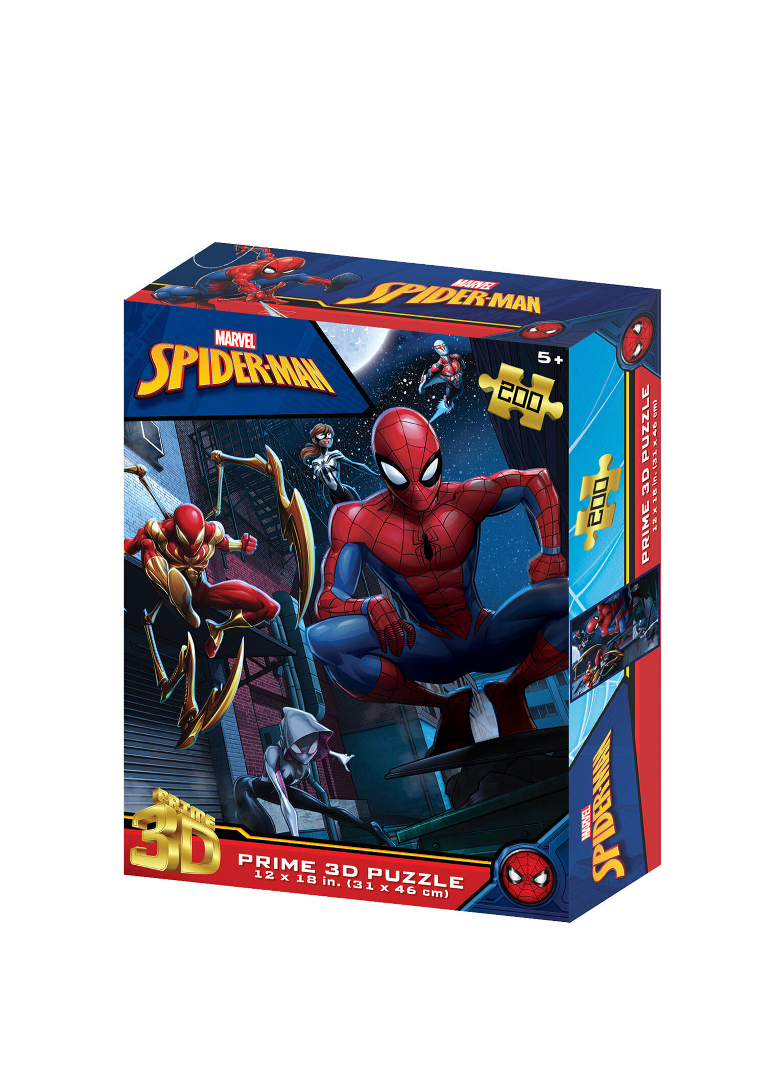 Marvel Spider-Man 200 Parça 3D Puzzle