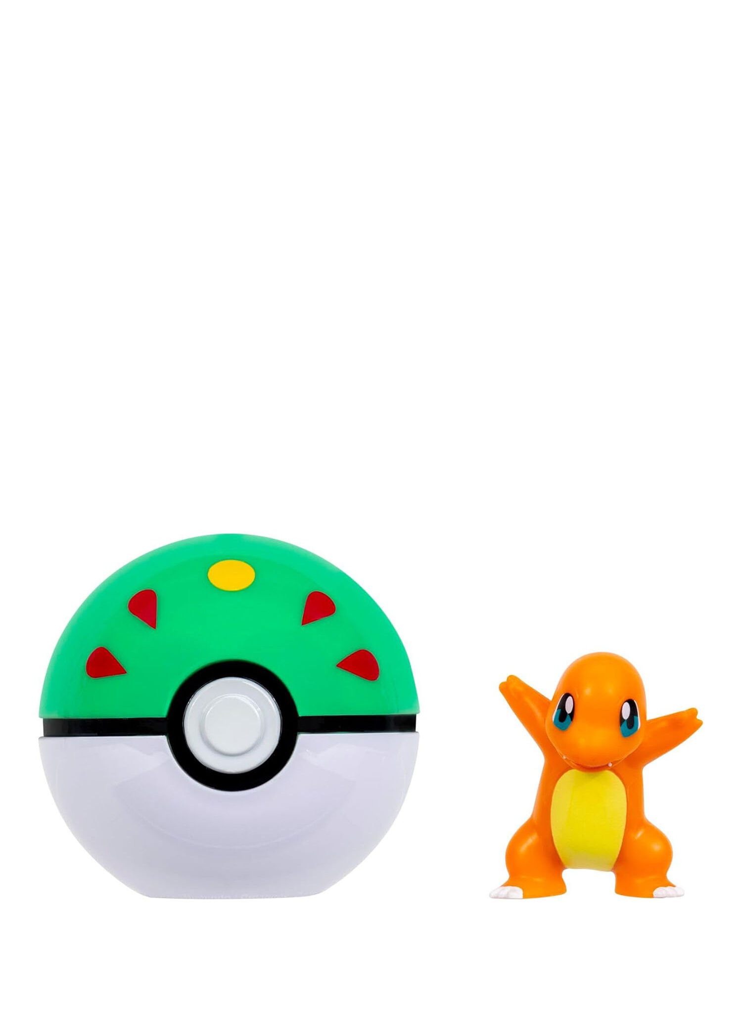 Clip 'N' Go Poke Ball ve Charmander Karakter Figür Oyuncak PKW4162