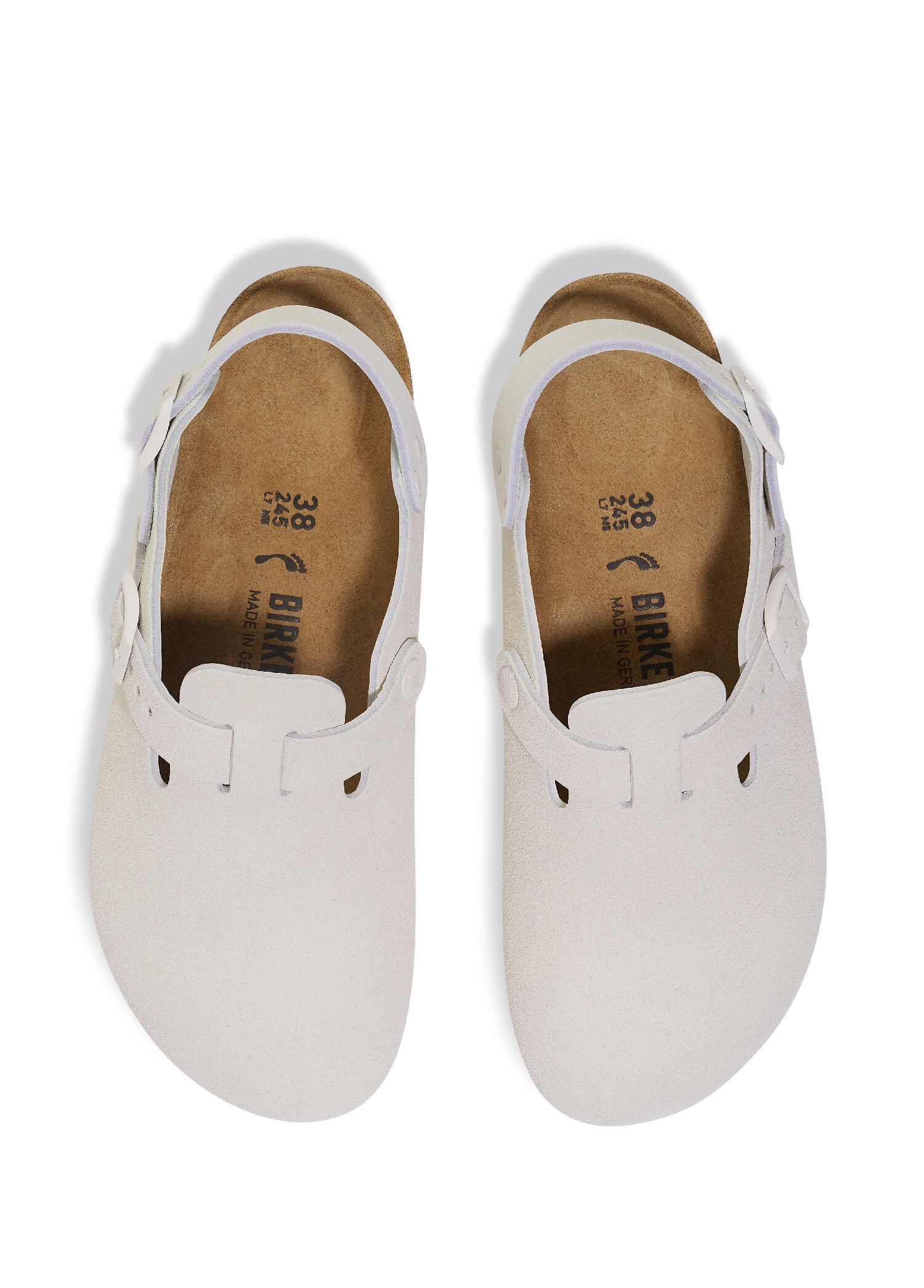 Birkenstock - Tokio VL Krem Kadın Süet Terlik - Krem