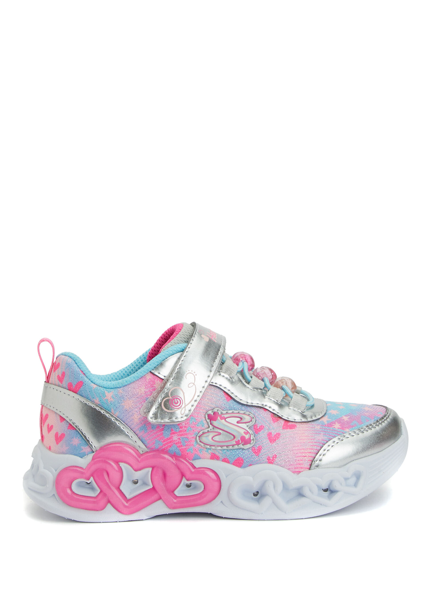 Infinite Heart Lights Çok Renkli Kız Çocuk Sneaker