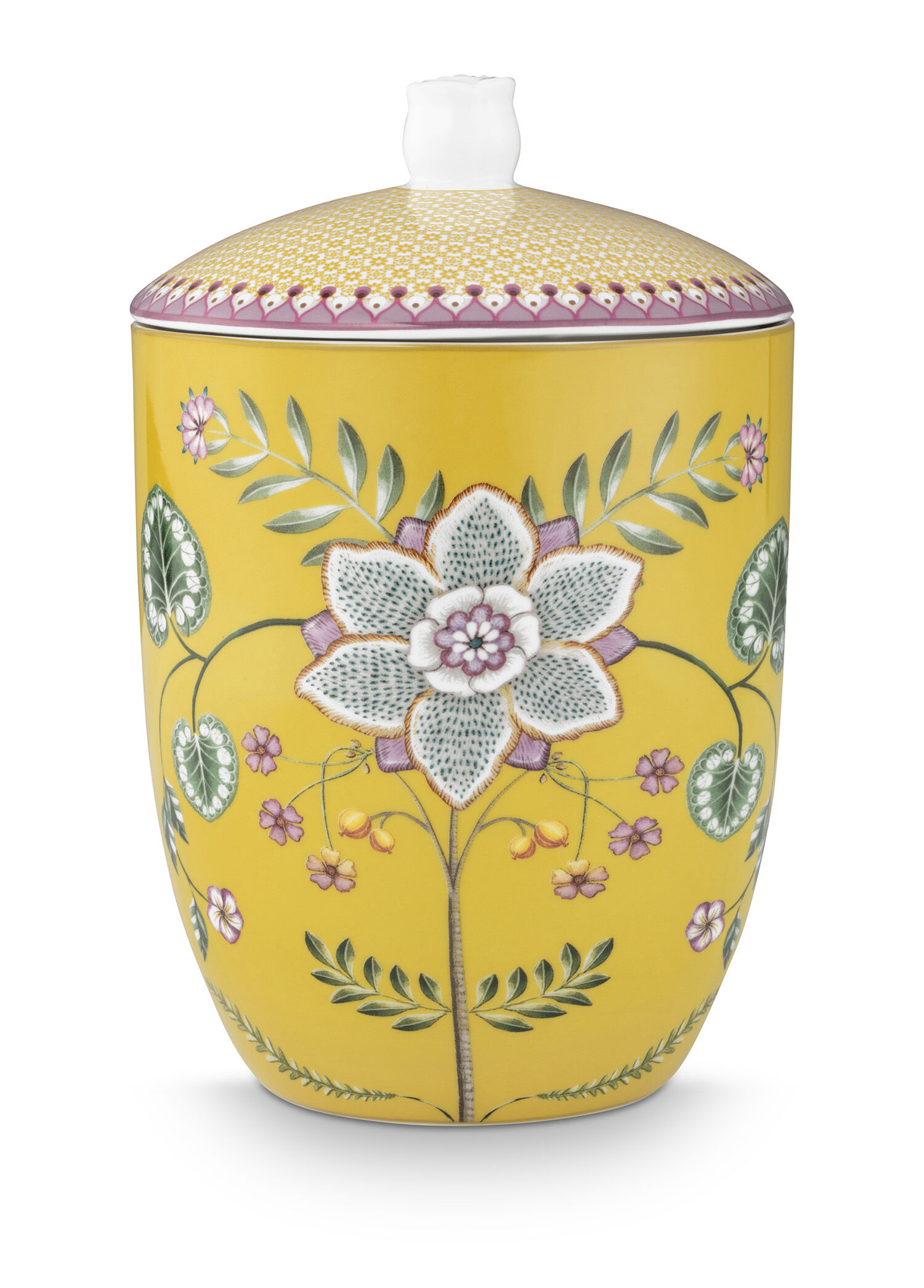 Lily & Lotus Sarı Porselen Kup