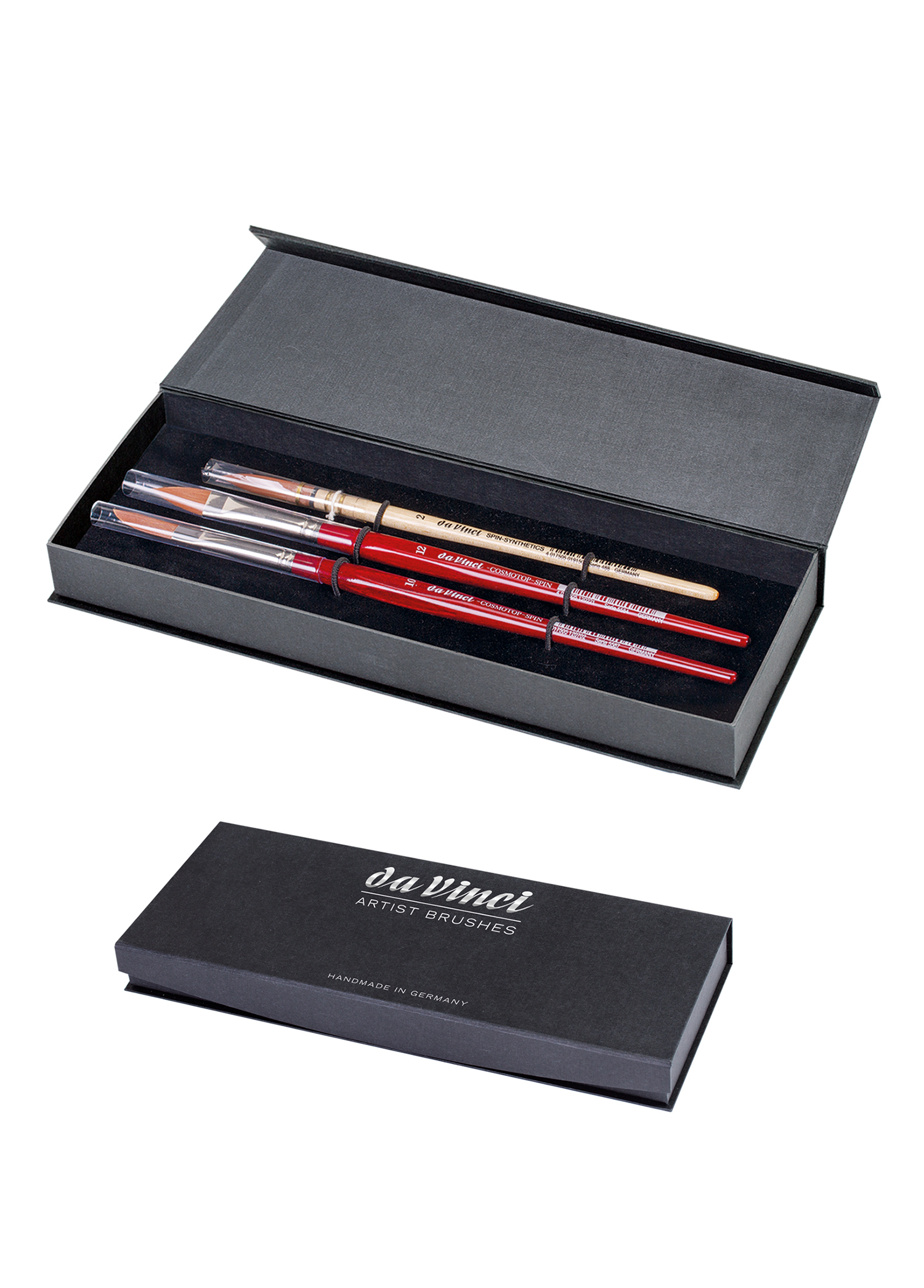 Spin Water Colour Brush Set Gift Box Sulu Boya Fırça Seti