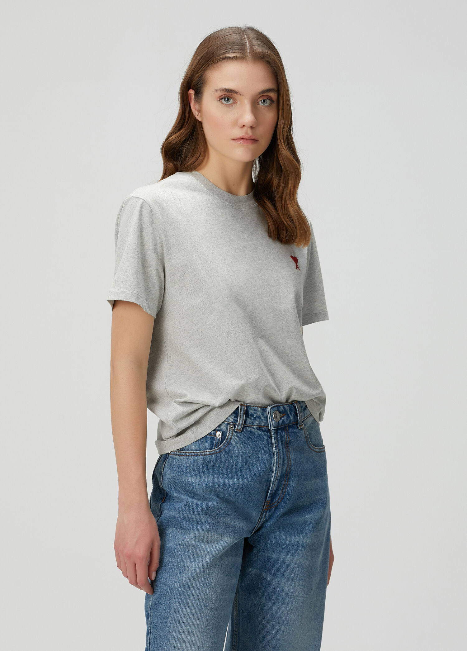 Ami Paris Gri Kadın Gri T-shirt 1652745 | Beymen