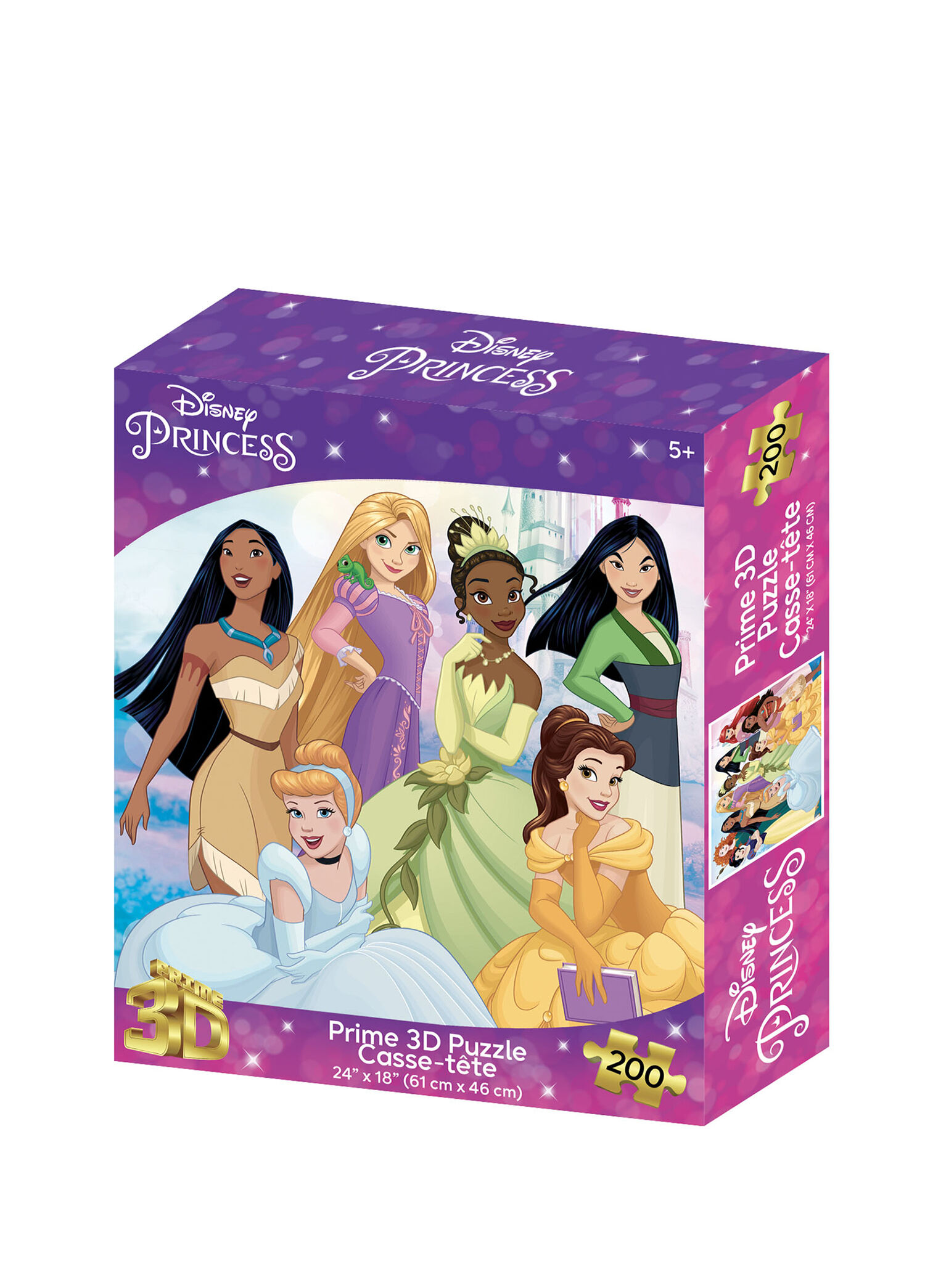 Disney Princess 200 Parça 3D Puzzle