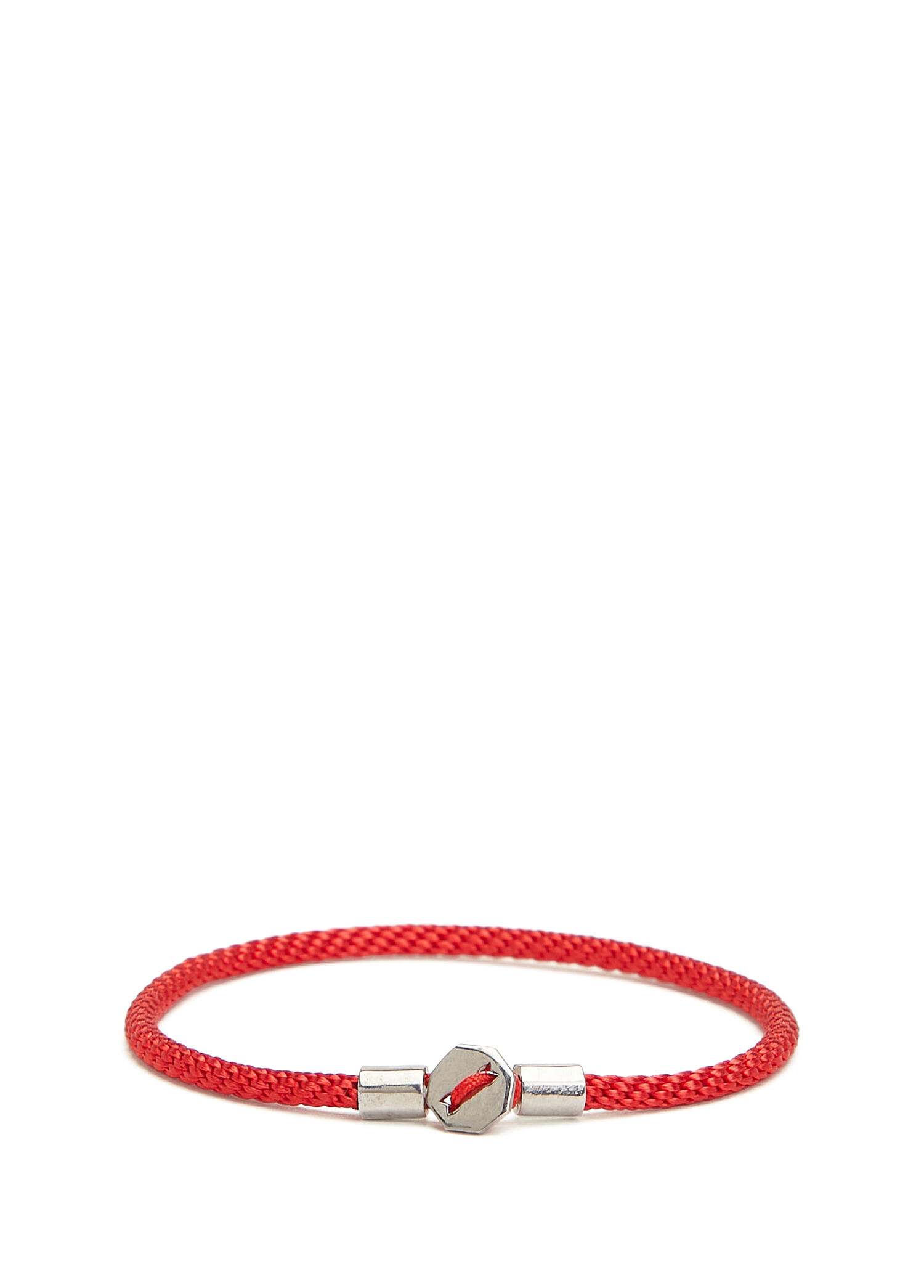 Red Knit Erkek Gümüş Bileklik