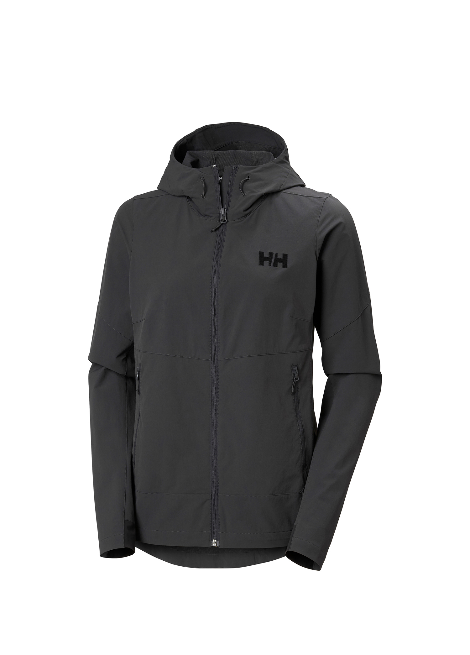 Blaze Softshell Kapişonlu Gri Kadın Mont