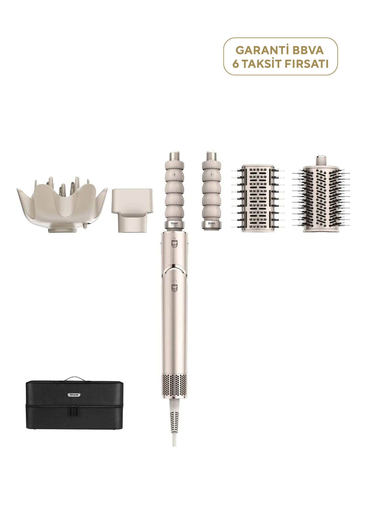 FlexStyle 5-in-1 Stone Saç Kurutma ve Şekillendirme Sistemi