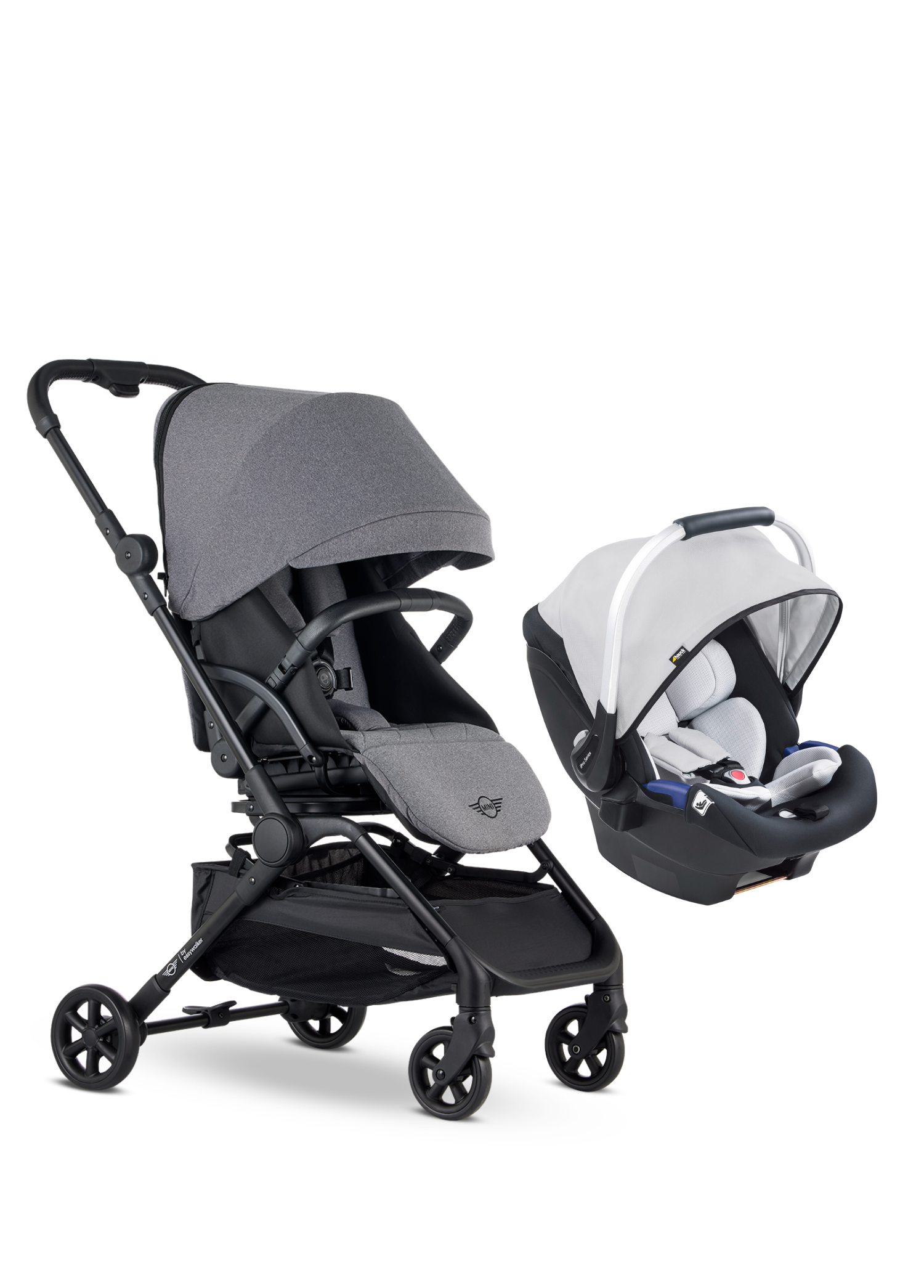 Buggy Turn Soho Grey iPro iSize Travel Sistem Bebek Arabası