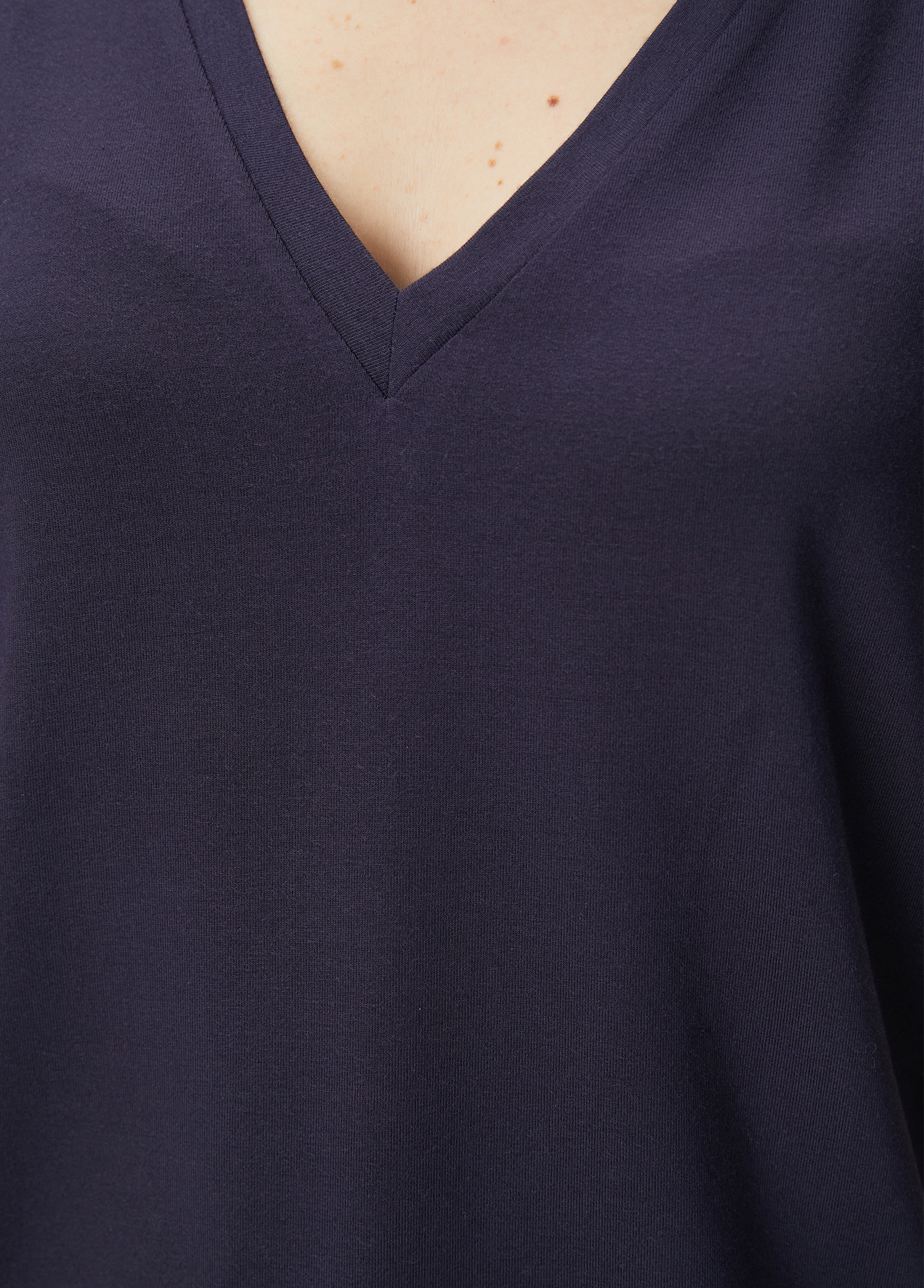 Lacivert Modal T-shirt_4