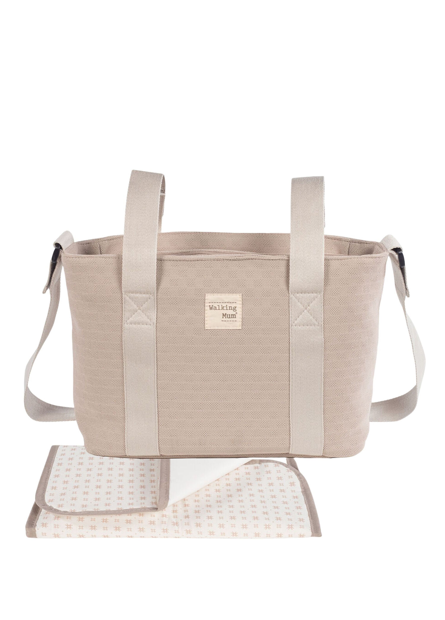 Apricot Bej Eco Mum Crossbody Bebek Bakım Çantası