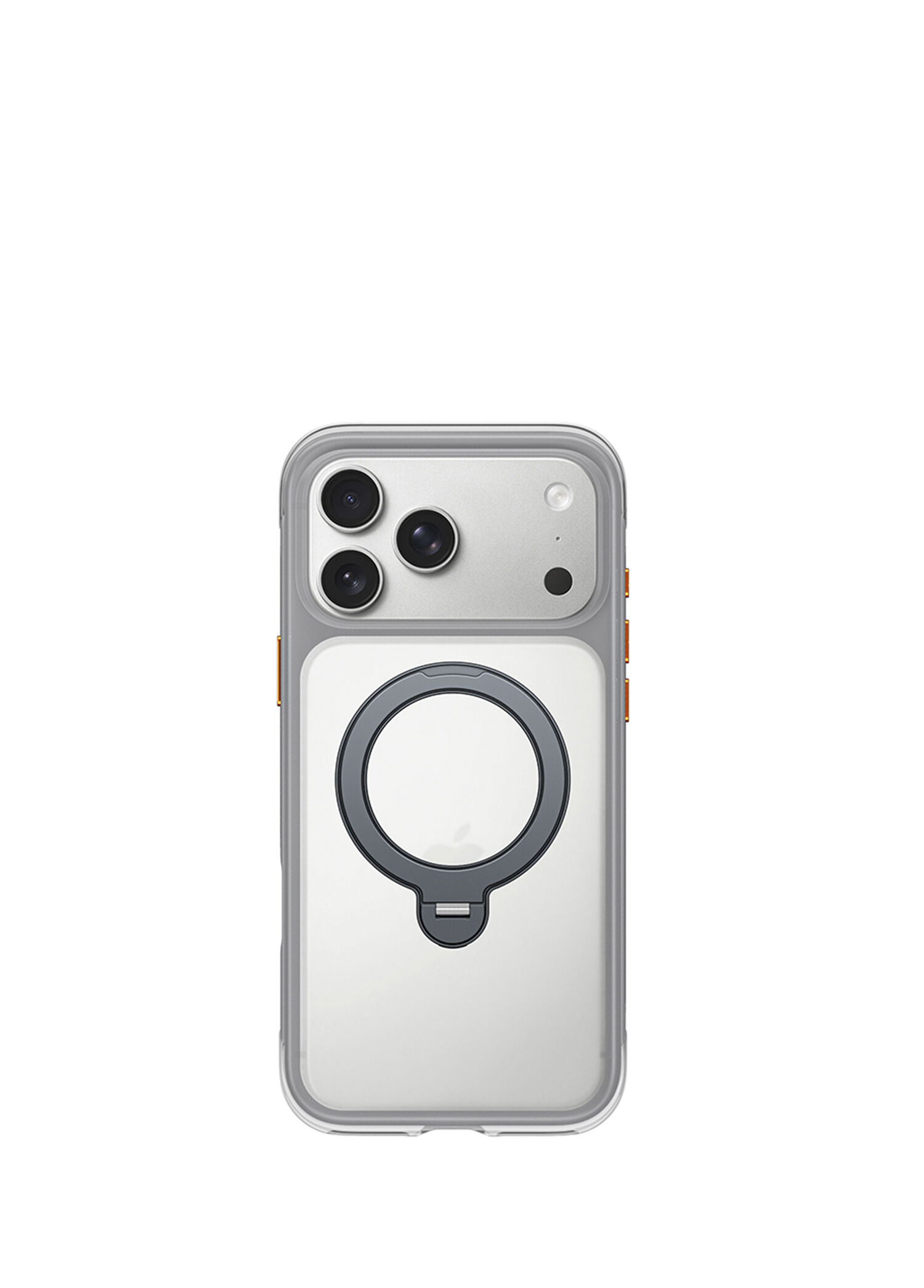 Wiwu - AeroShield iPhone 17 Pro Gray Magsafe Compatible Airbag Protected Phone Case with Stand