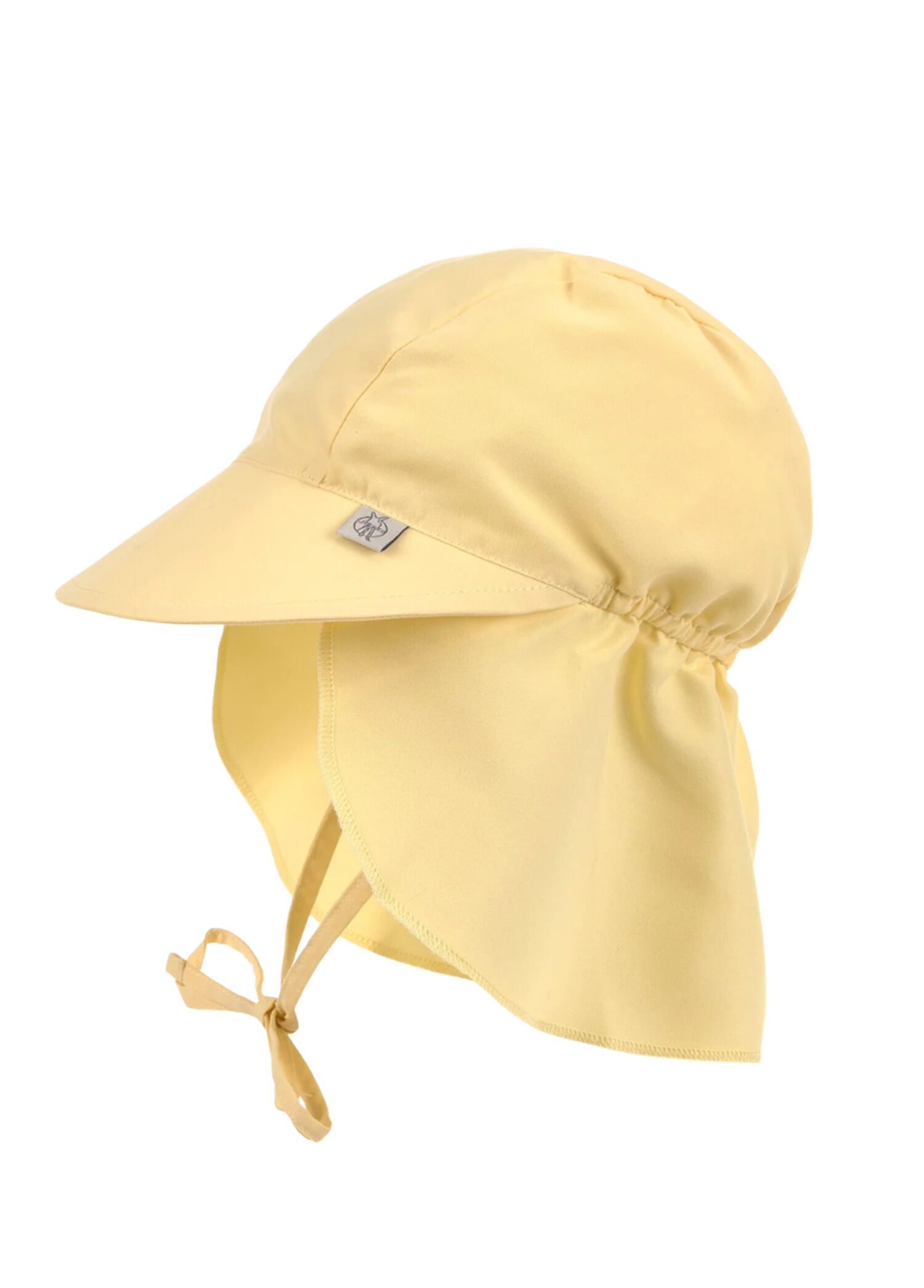 Flap Hat Pale Yellow UV Korumalı Unisex Çocuk Şapka