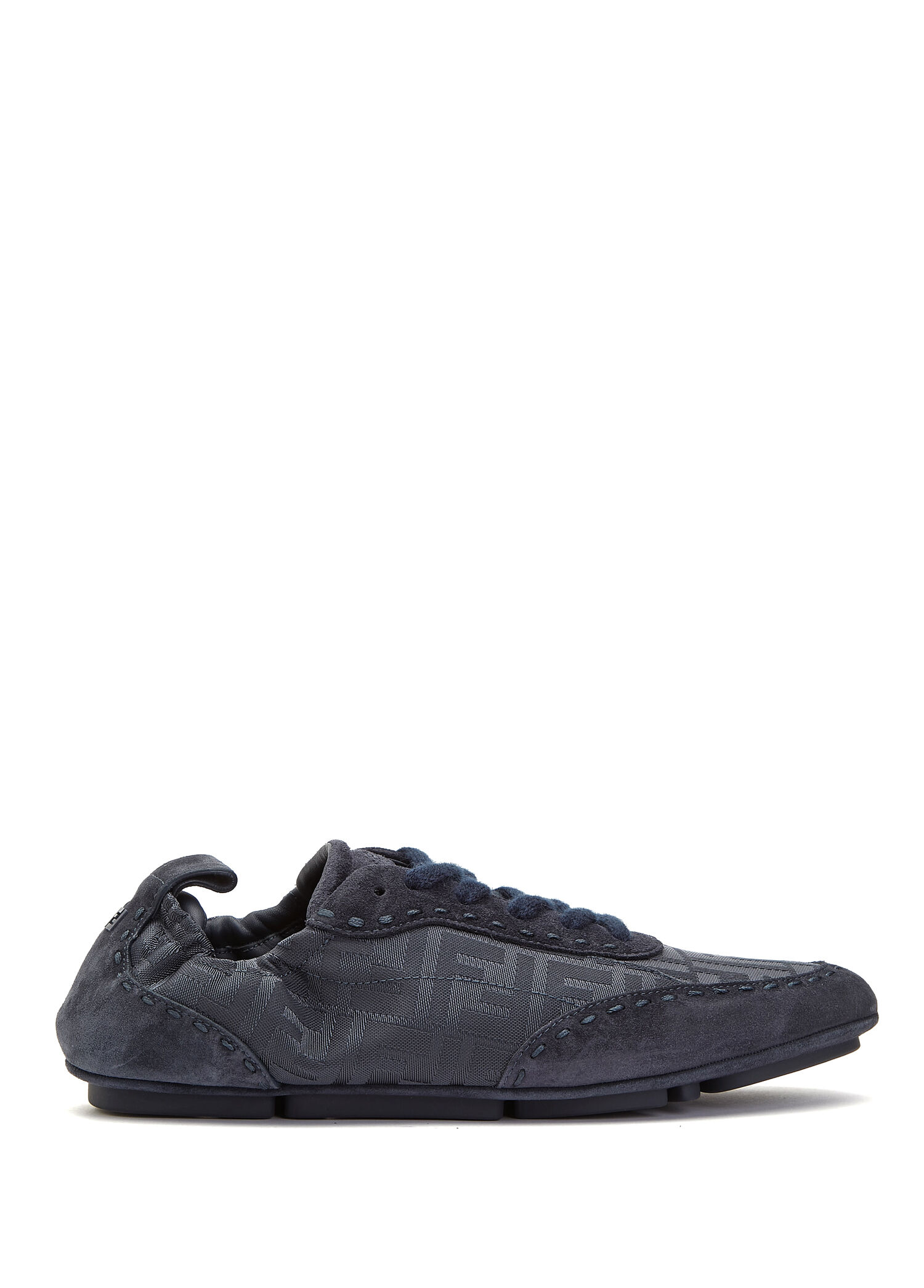 Lacivert Deri Garnili Erkek Sneaker