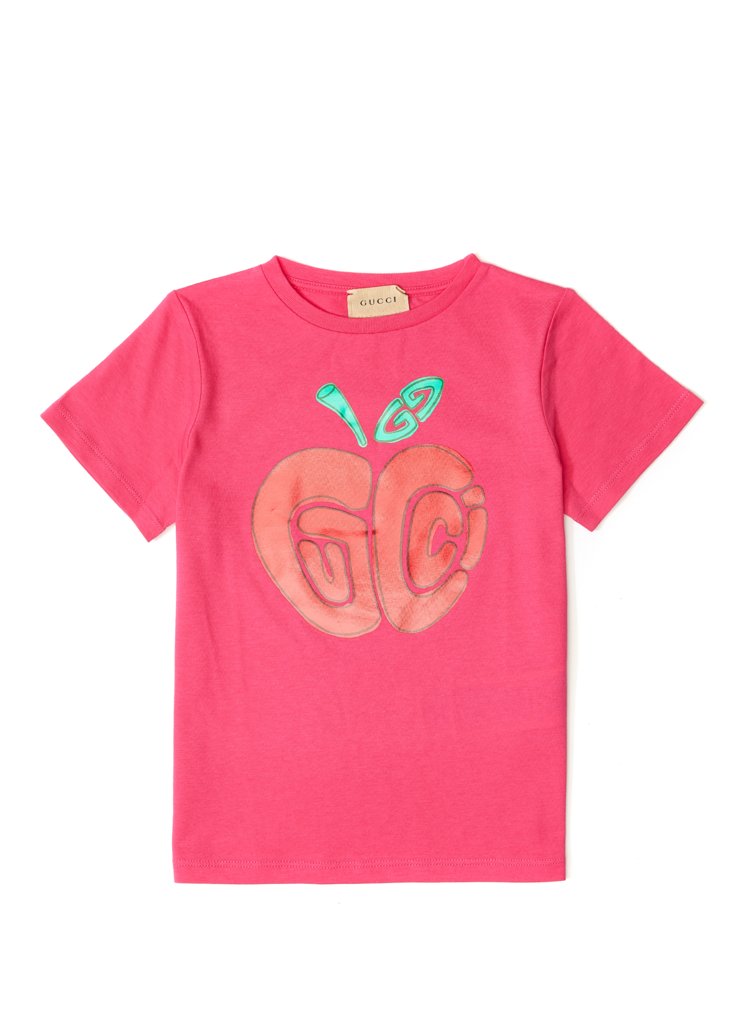 Pembe Logolu Kız Çocuk T-shirt