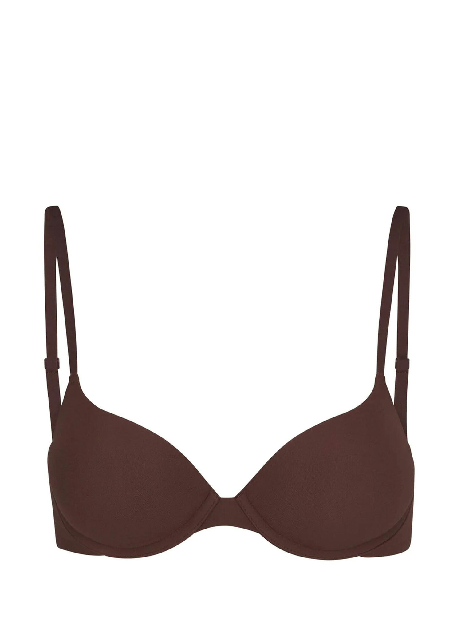 Push Up Koyu Kahverengi Bra