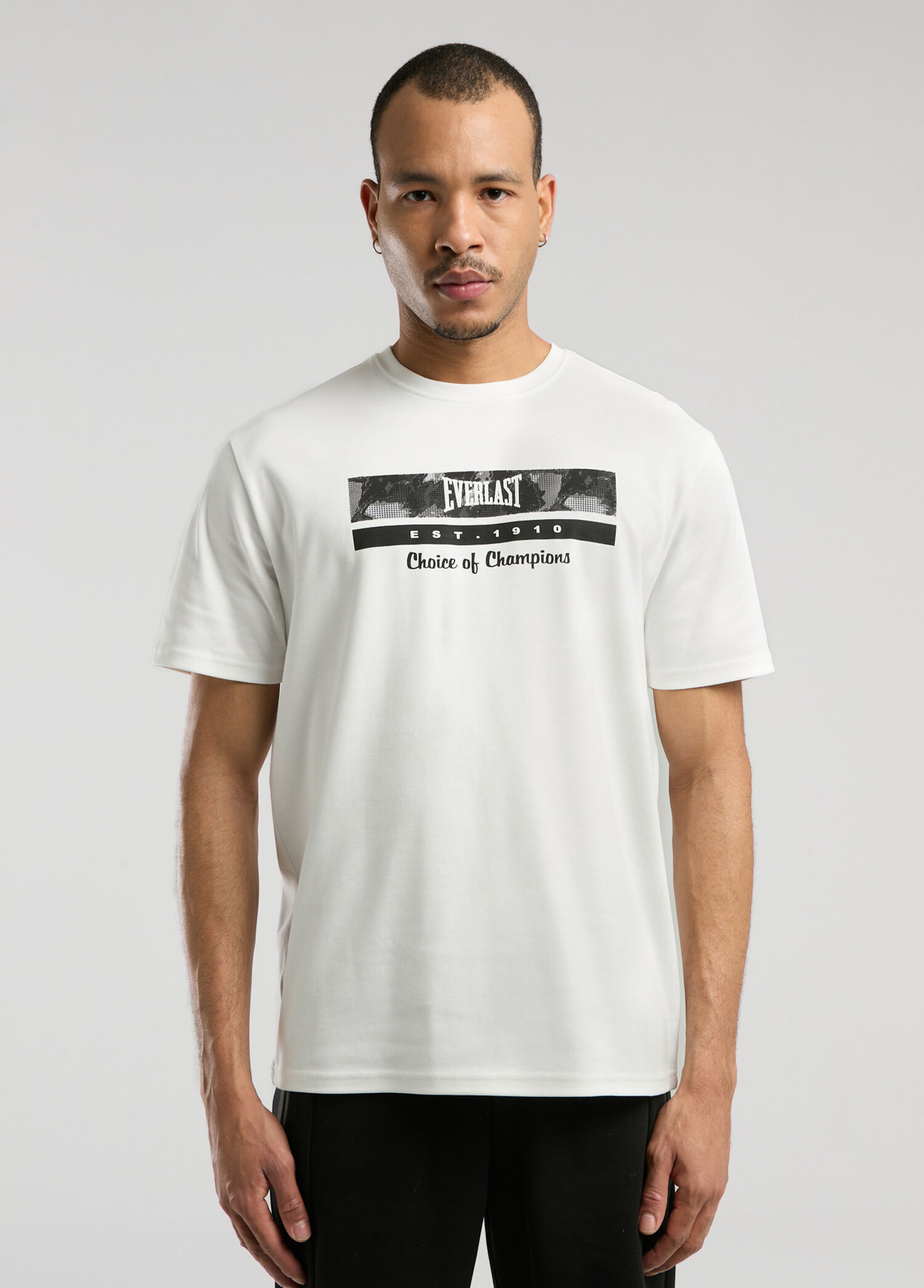 Champions Collection Beyaz Kısa Kollu Erkek T-Shirt