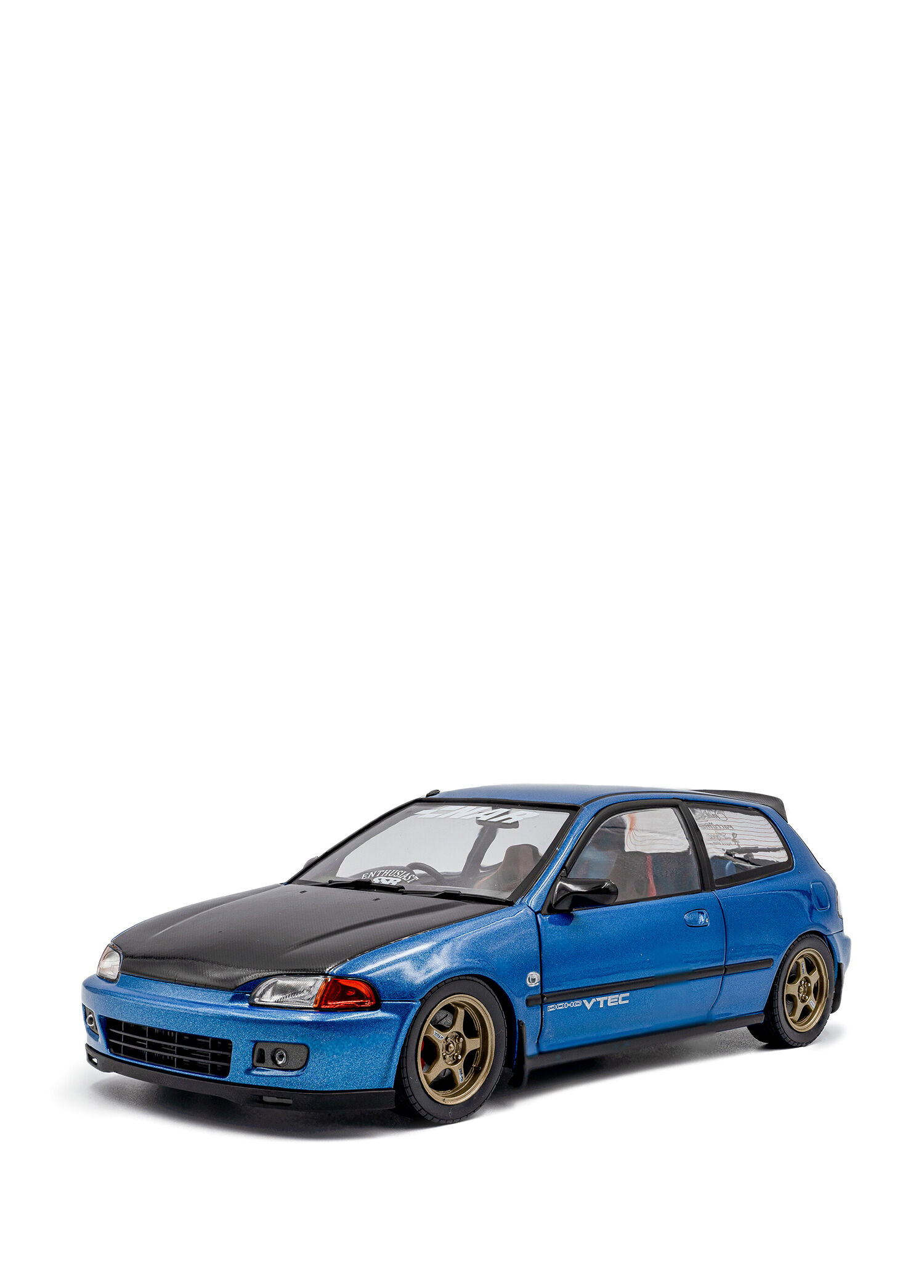1:18 1991 Honda Civic EG6 Mavi Model Araba