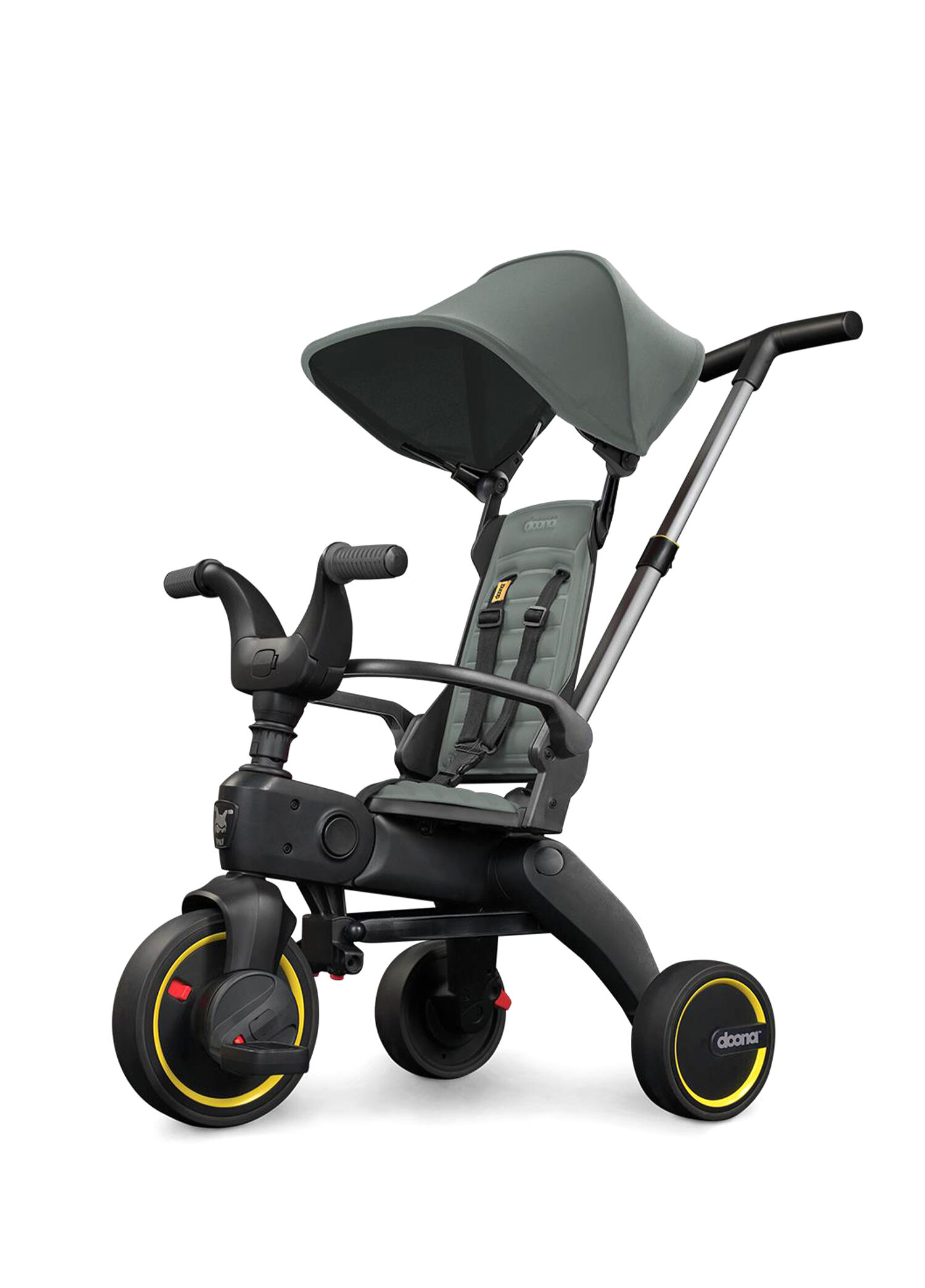 Liki Trike S1 Slate Green Tek Parça Katlanır 3 Tekerlekli Bebek Bisikleti