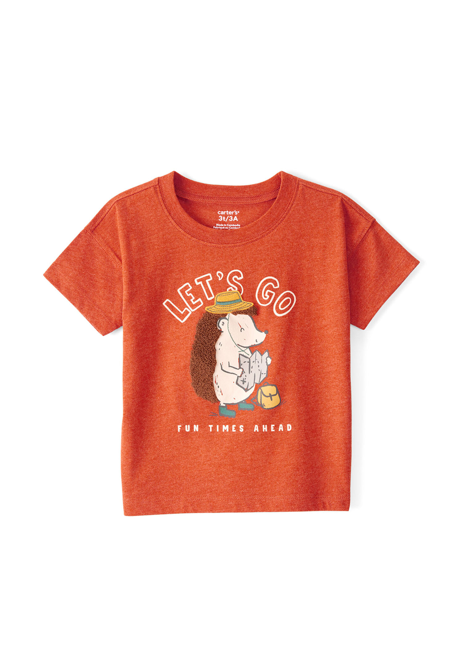 Kırmızı Kısa Kollu Erkek Çocuk T-Shirt
