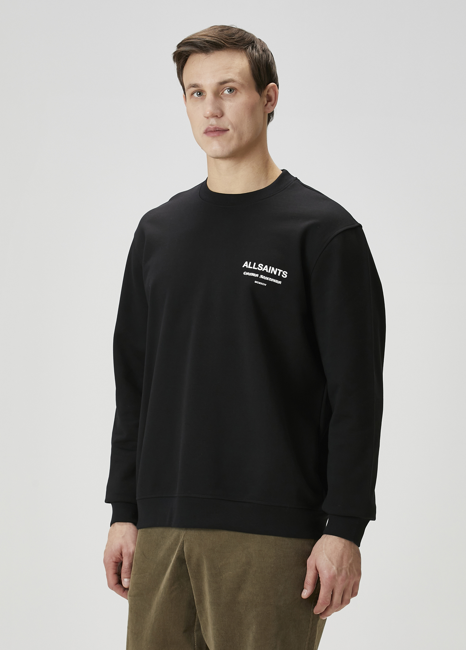 Black AllSaints Black Men Black Sweatshirt 1632342 Beymen