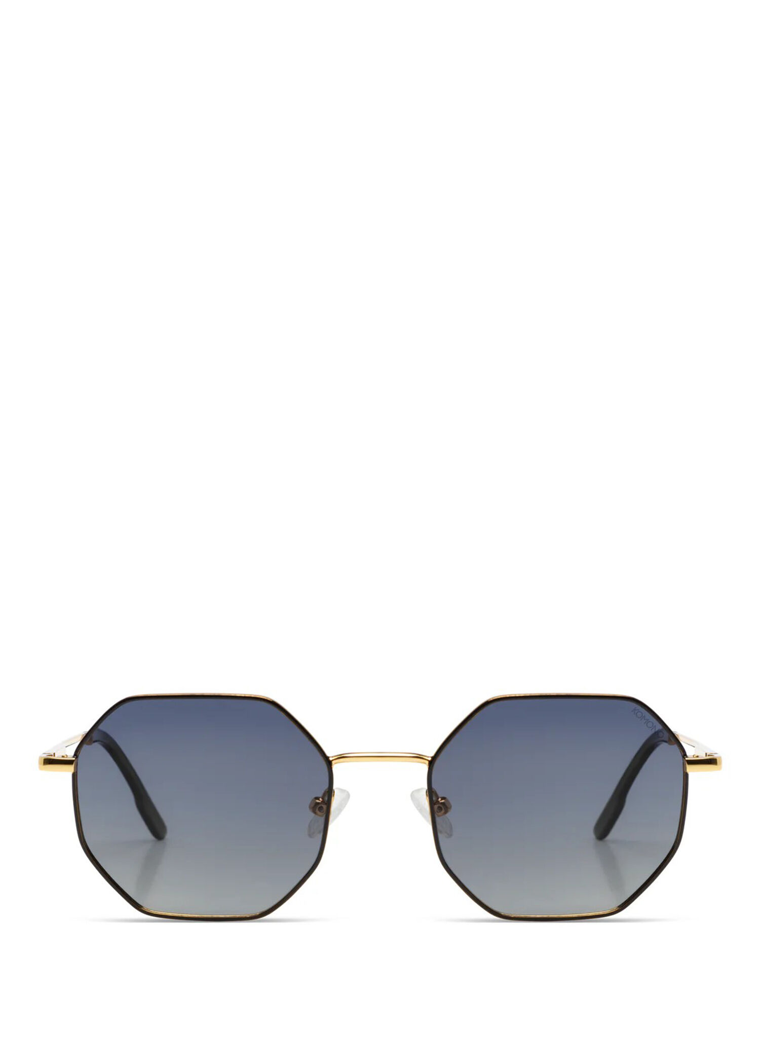 Baker Gold Glossy Black Metal Unisex Güneş Gözlüğü