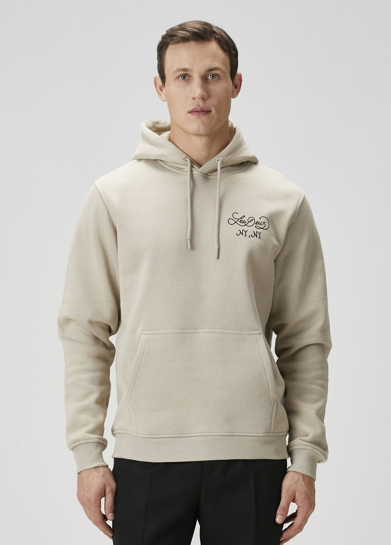Orchard Dark Beige Hooded Sweatshirt