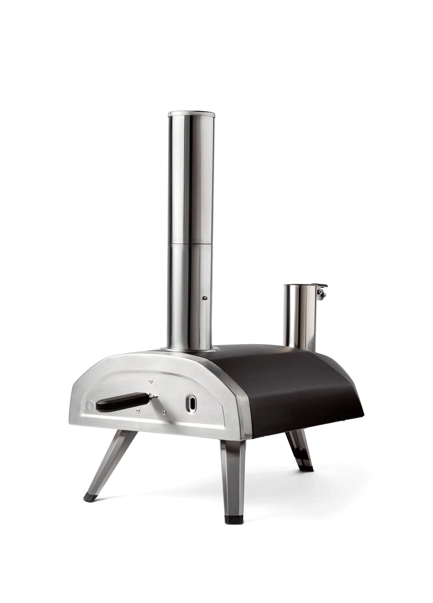Fyra 12 Wood Pellet Siyah Pizza Fırını