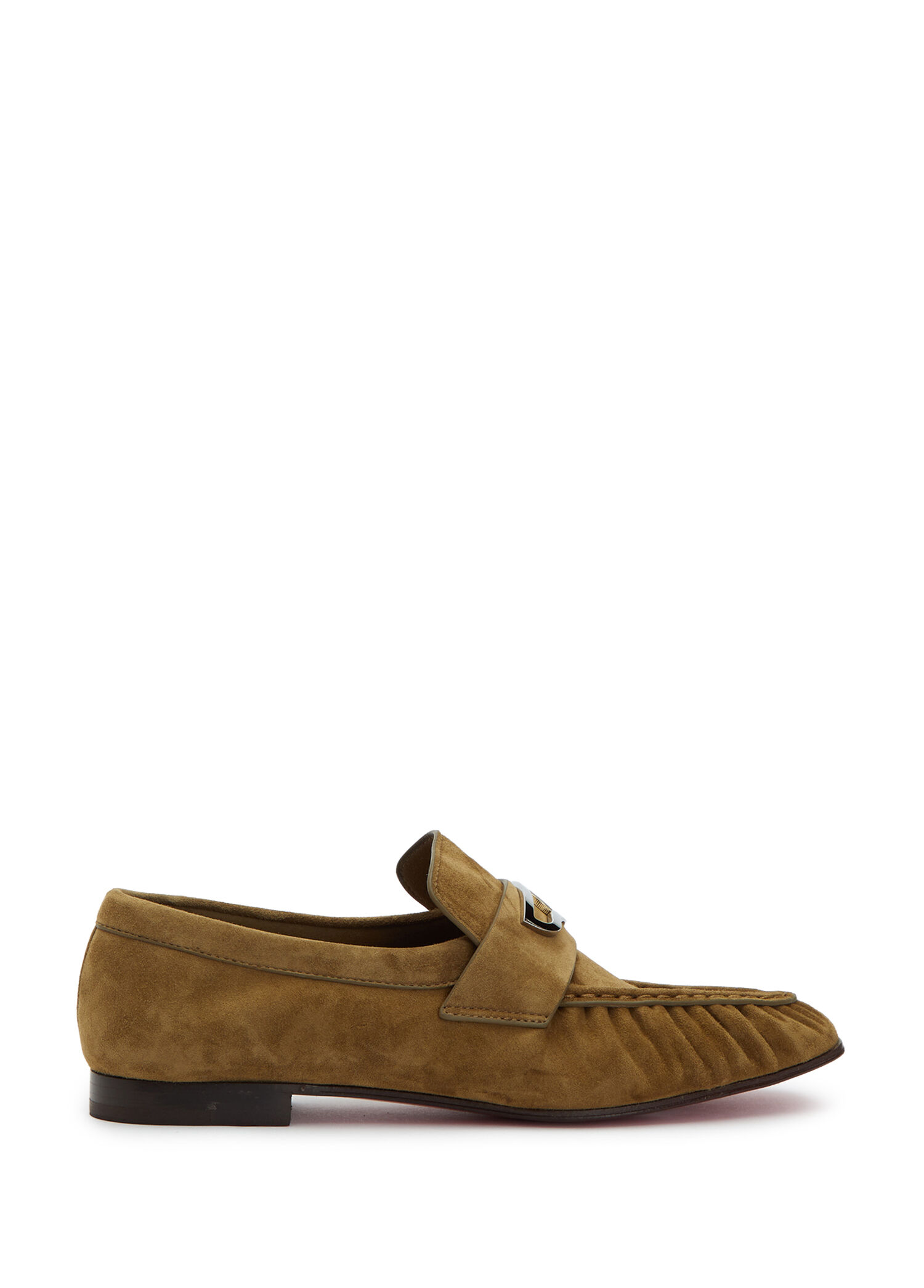Mocallista Bronz Kadın Süet Loafer