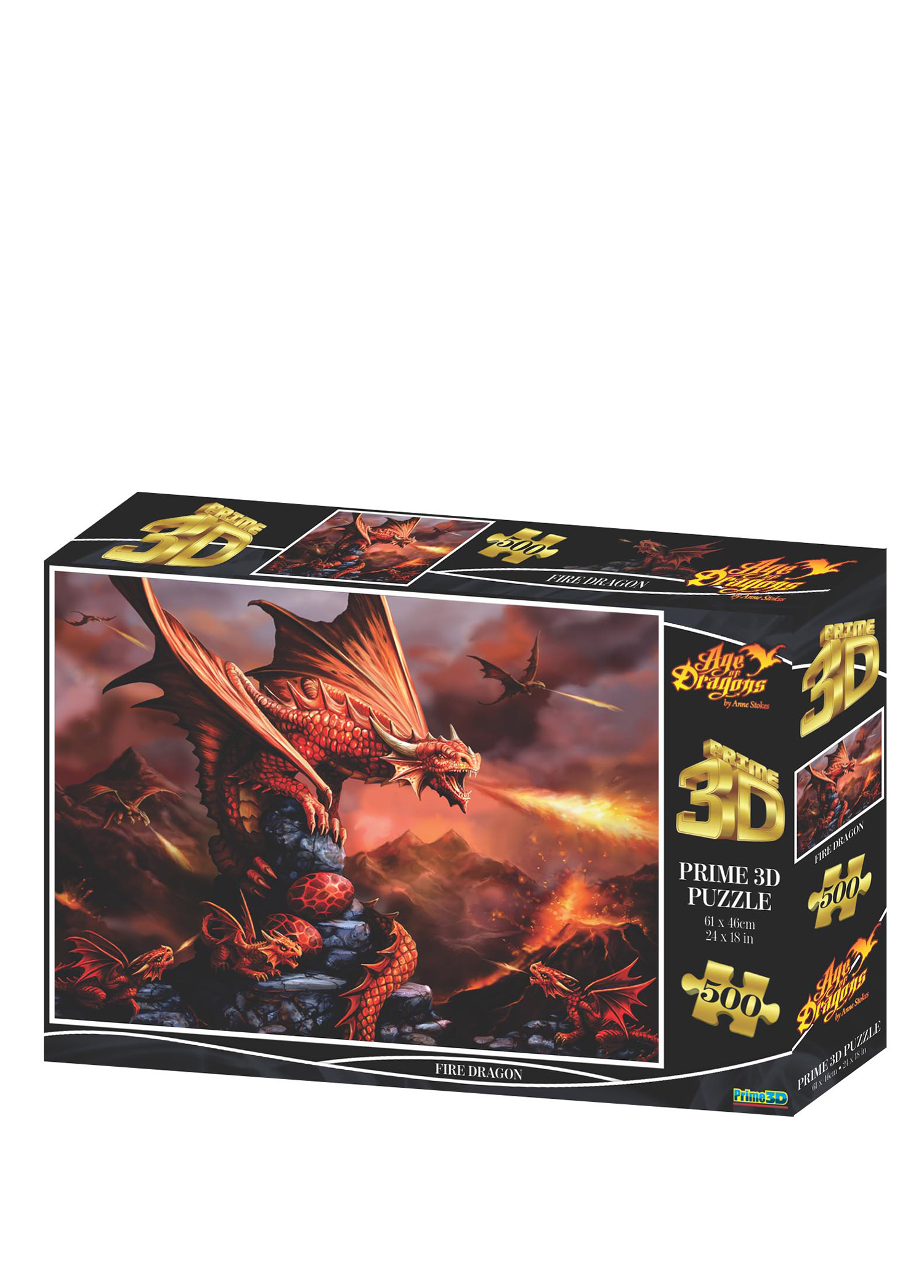 10090 Fire Dragon 500 Parça Yetişkin Puzzle