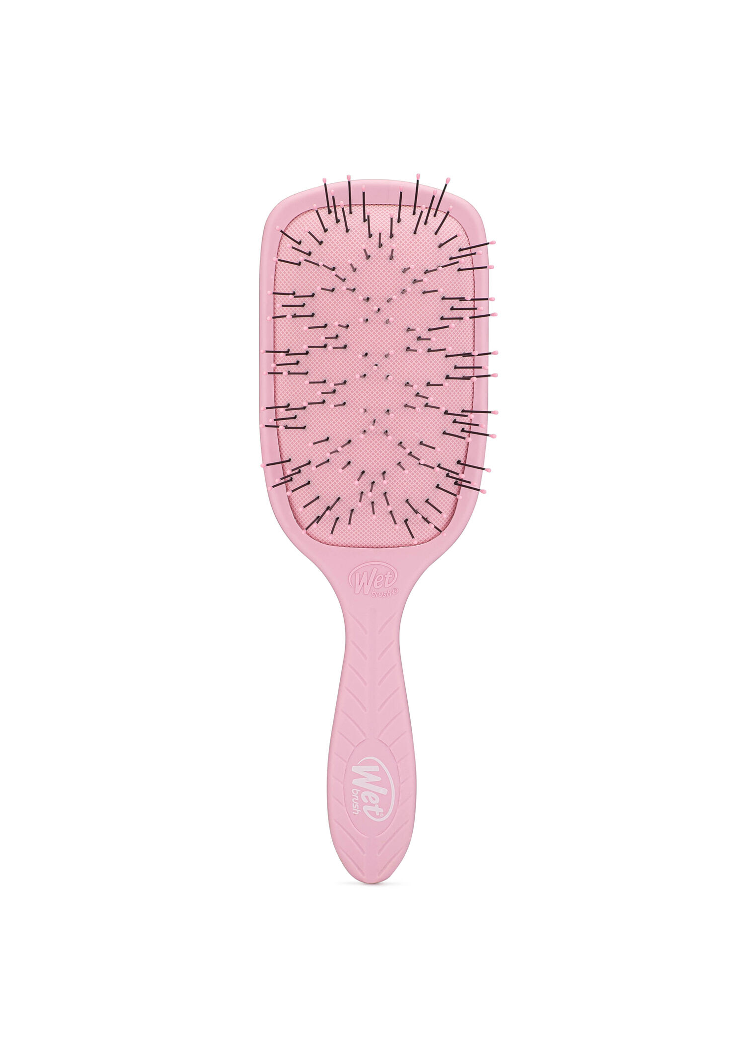 Go Green Paddle Detangler Pembe Kalın Telli Saçlar İçin Geniş Saç Fırçası