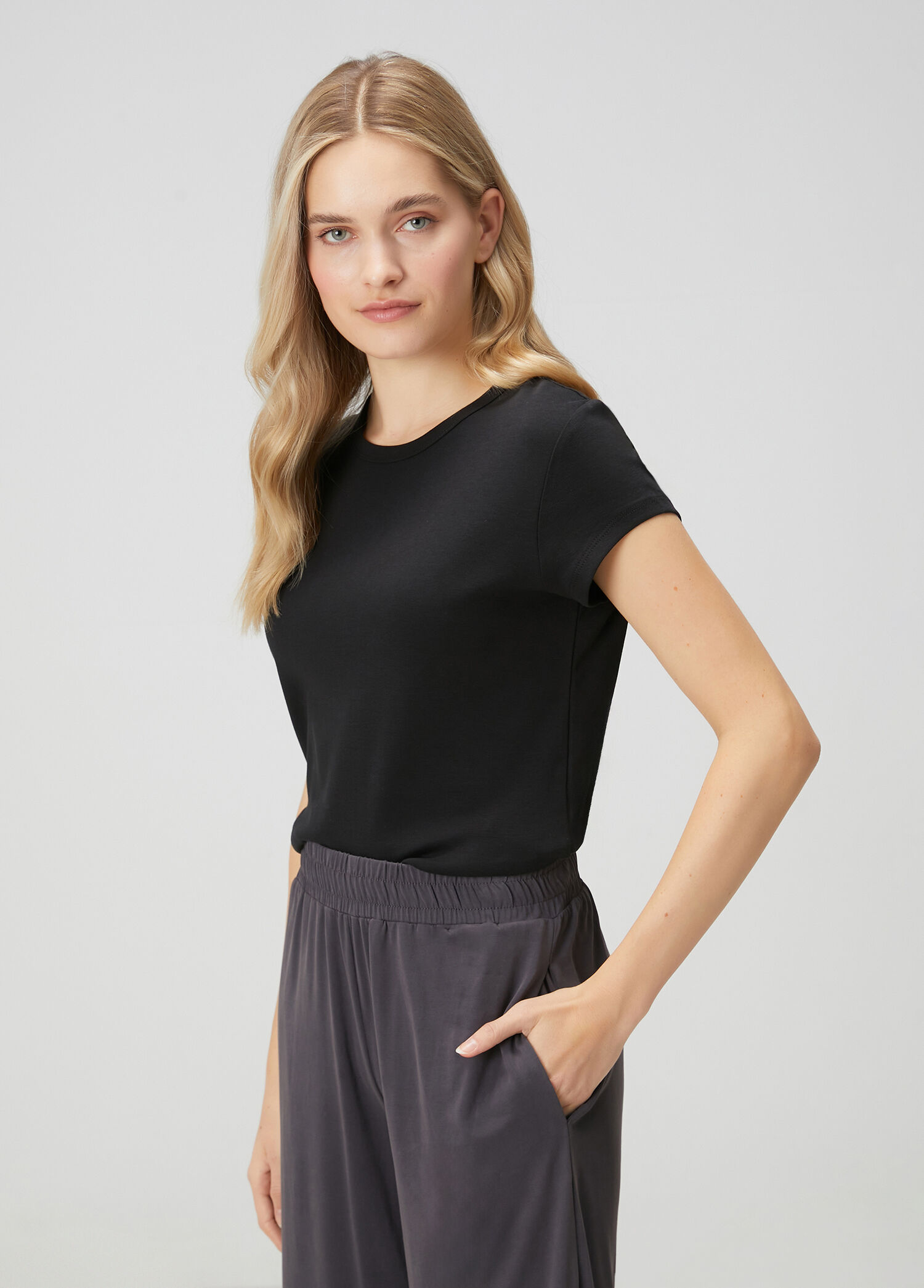 Siyah Basic T-shirt
