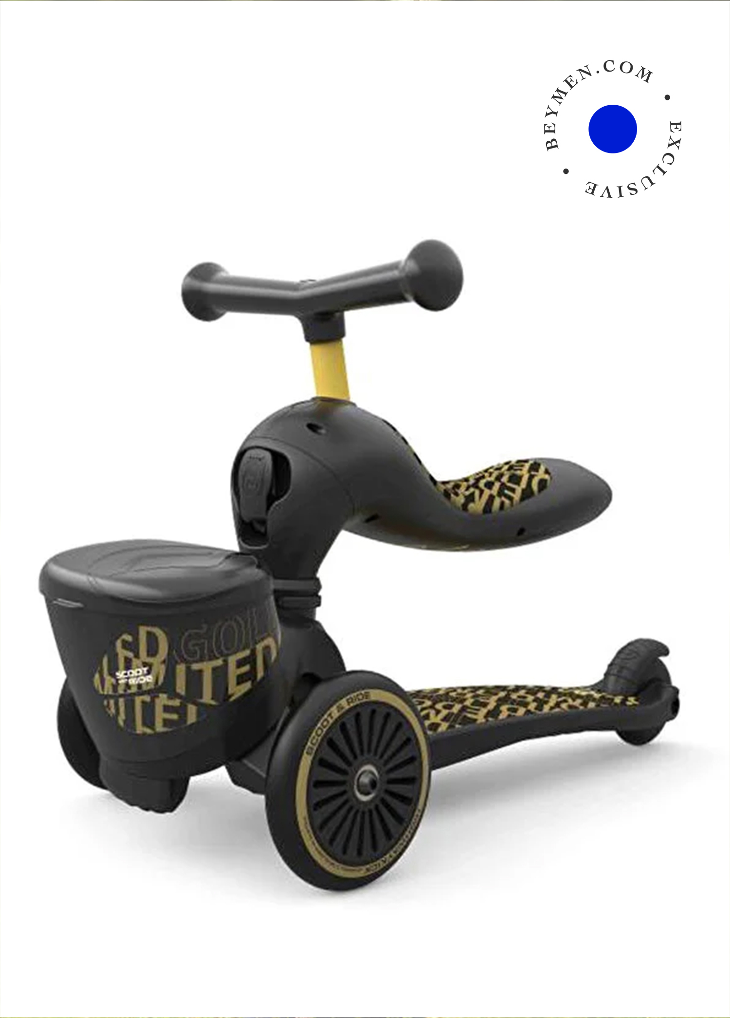 Highwaykick 1 Black Lifestyle Oturaklı Çocuk Scooter