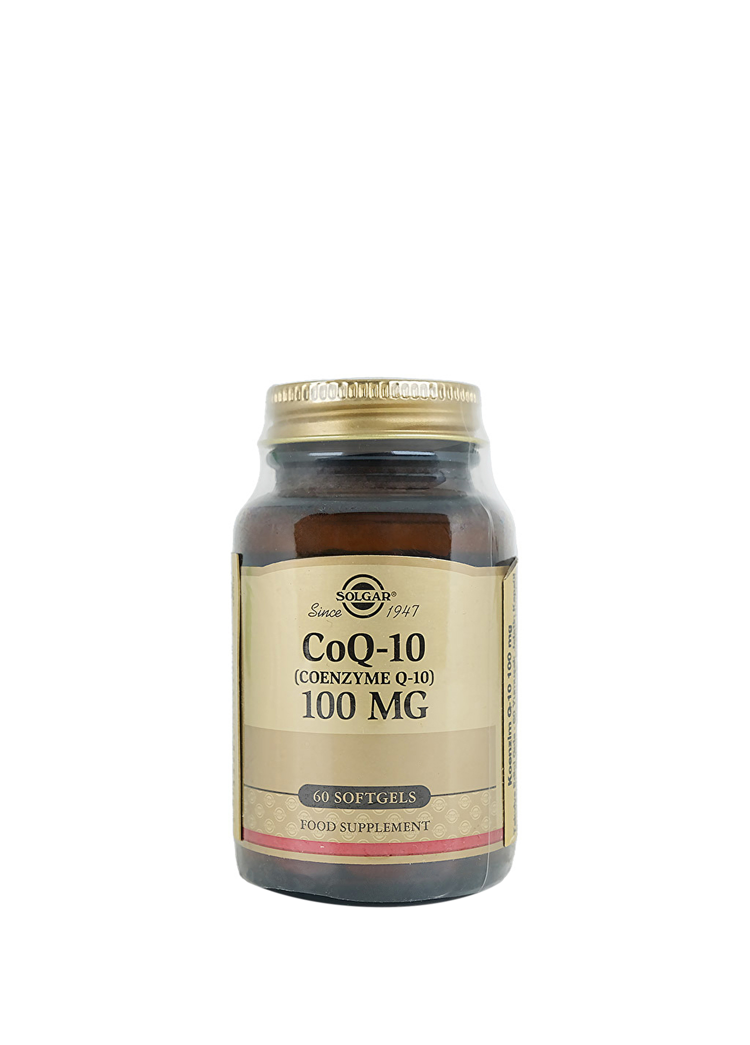 Coenzyme Q-10 Aromasız 100 Mg 60 Softjel