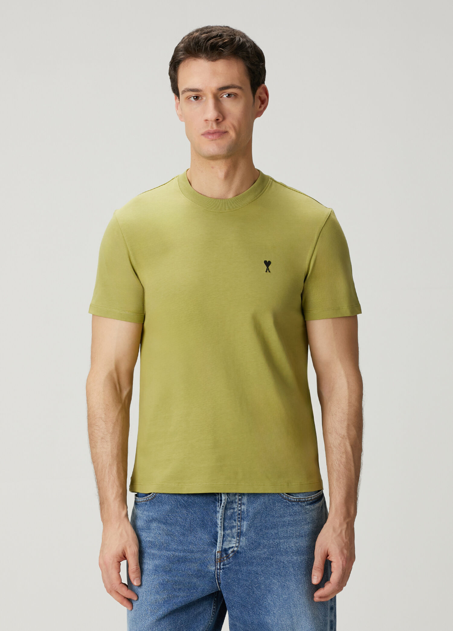 Ami Paris Yeşil Erkek Classic Fit Yeşil T-shirt 1903659 | Beymen