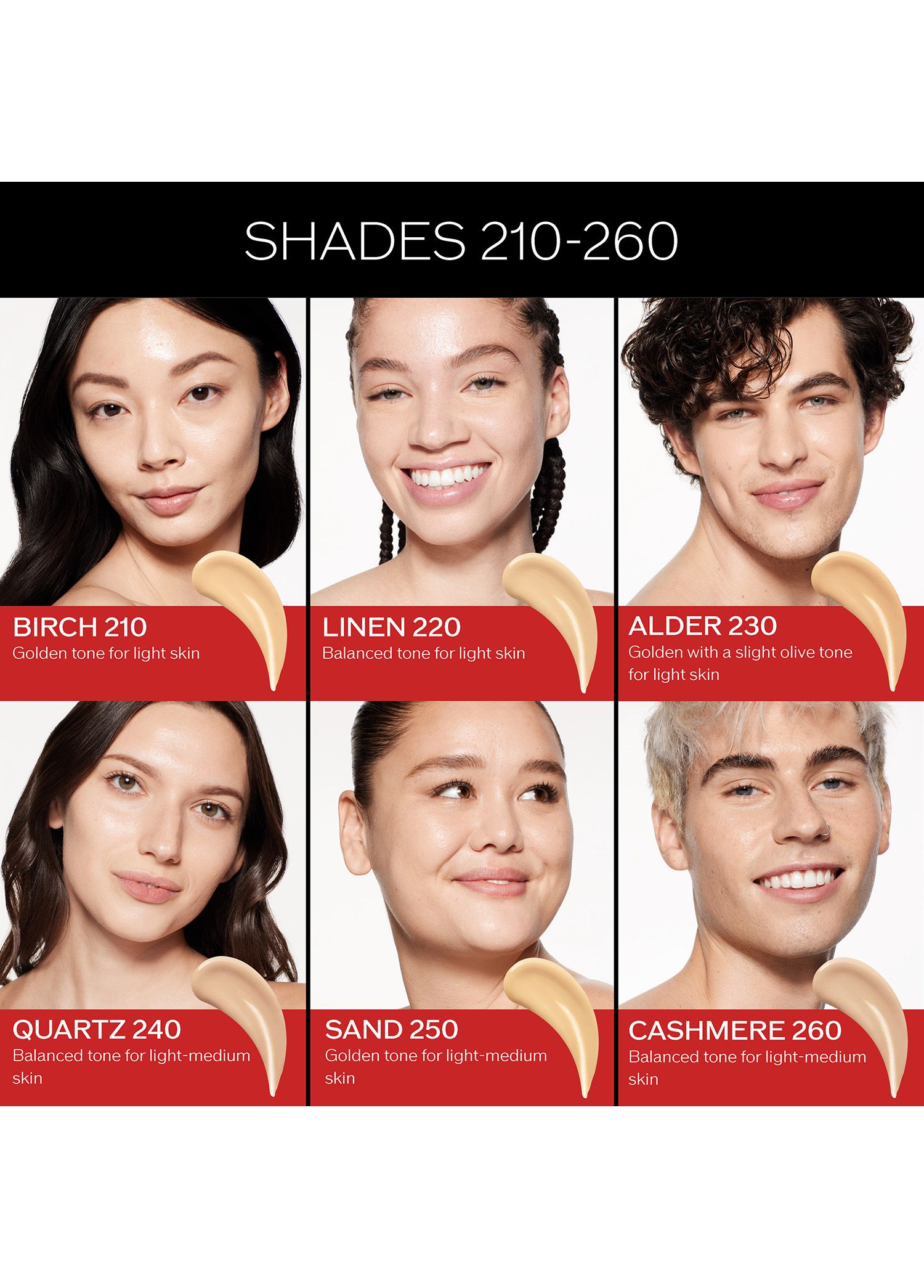 Shiseido - Revitalessence skin glow 250 foundation