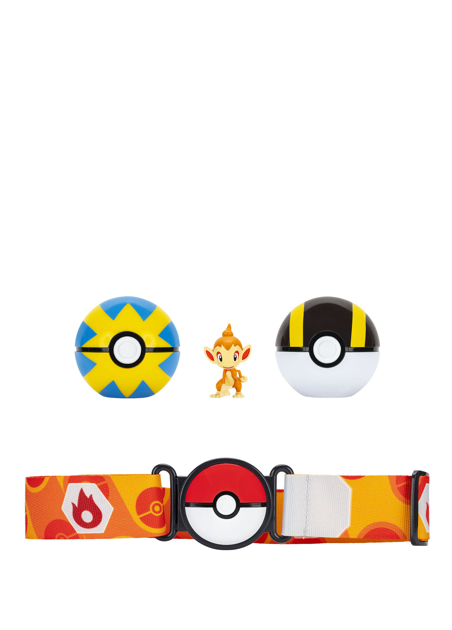 Clip 'N' Go Poke Ball Kemer ve Figür Oyuncak Seti PKW4168