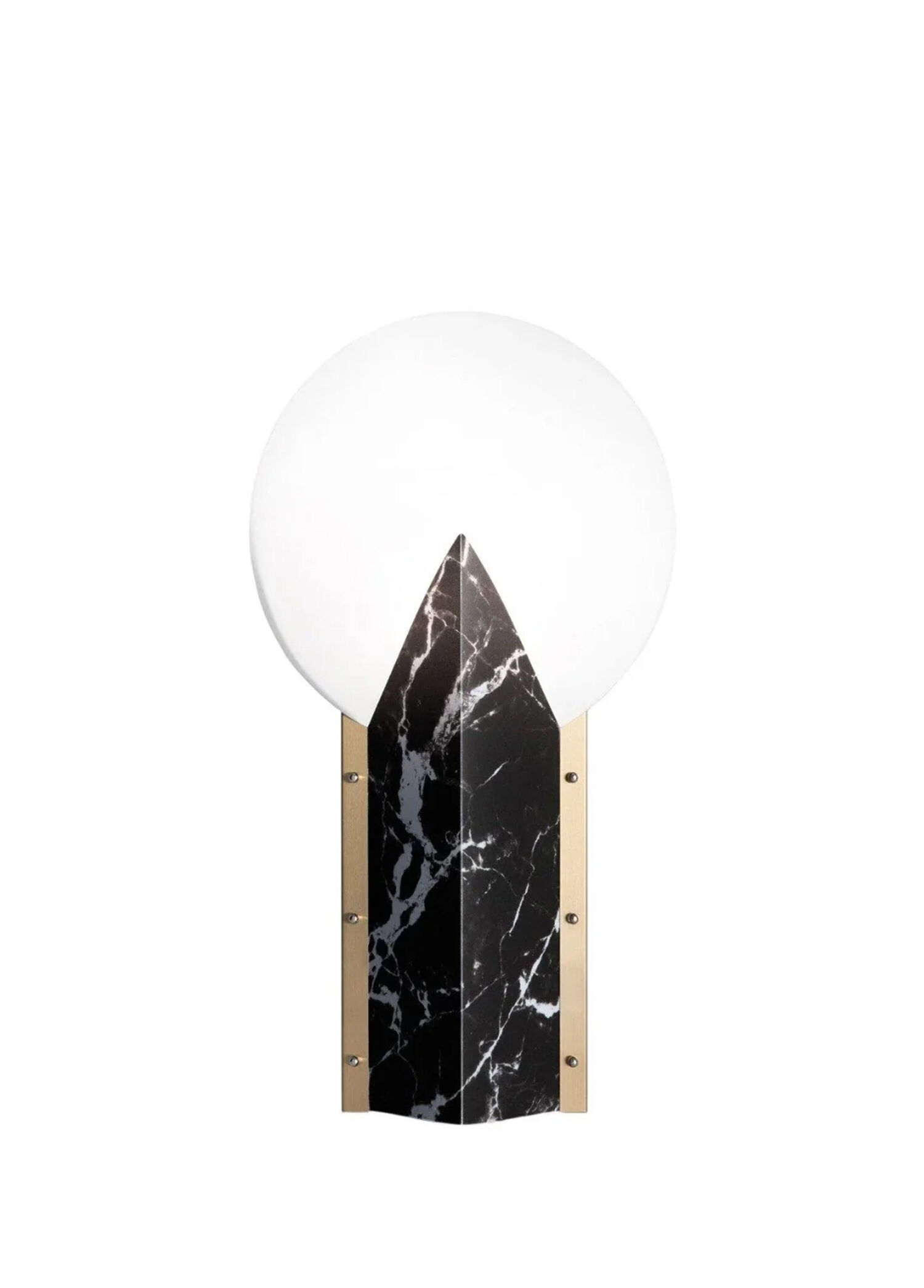 Moon Siyah Led Masa Lambası