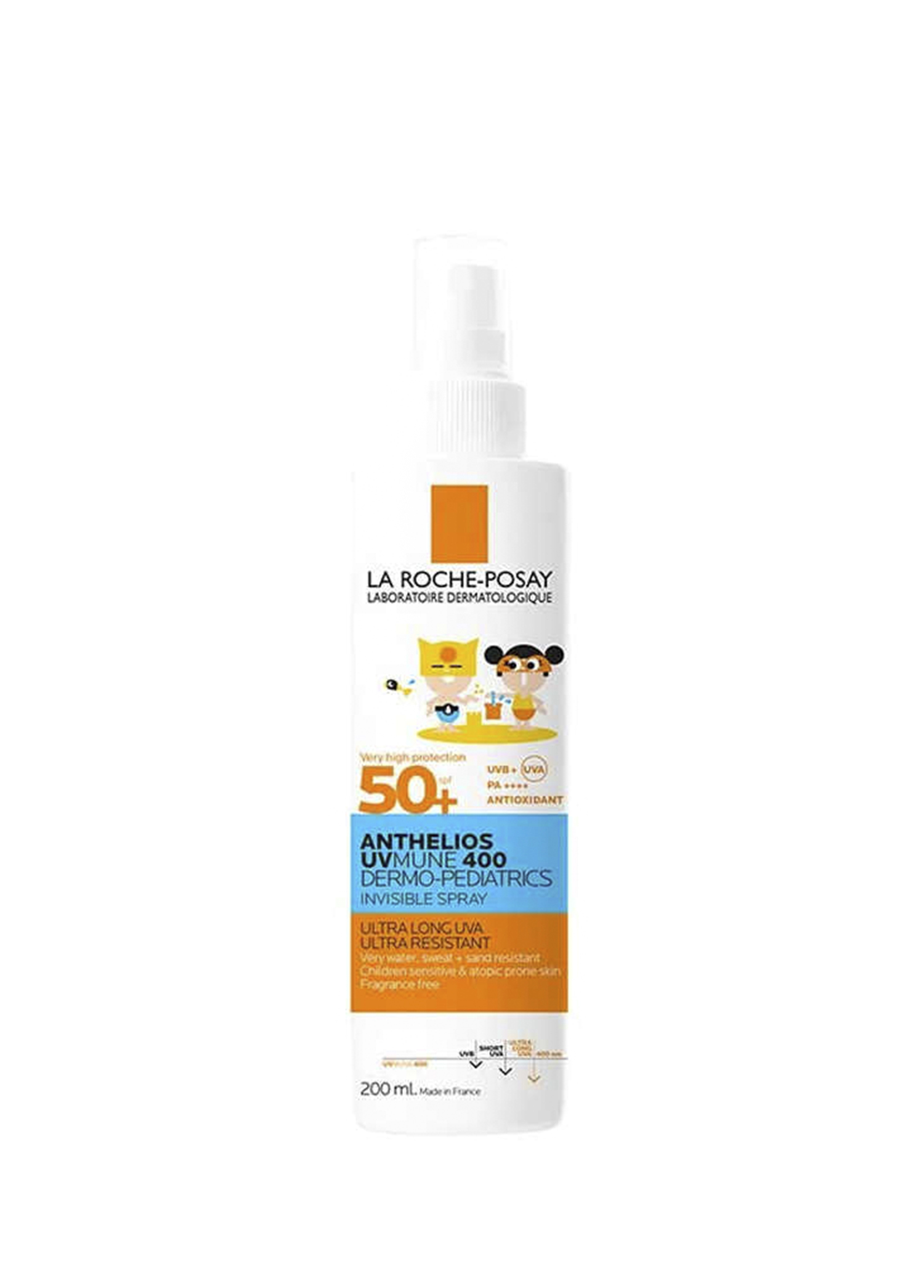 Anthelios Uvmune 400 Dermo Pediatrics Güneş Koruyucu Sprey SPF50+ 200 ml