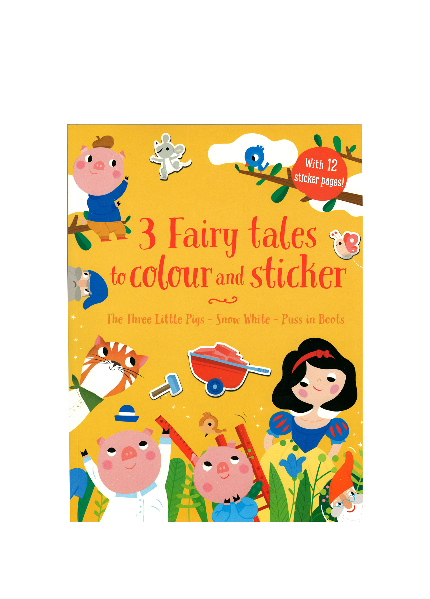 3 Fairy Tales To Colour And Sticker