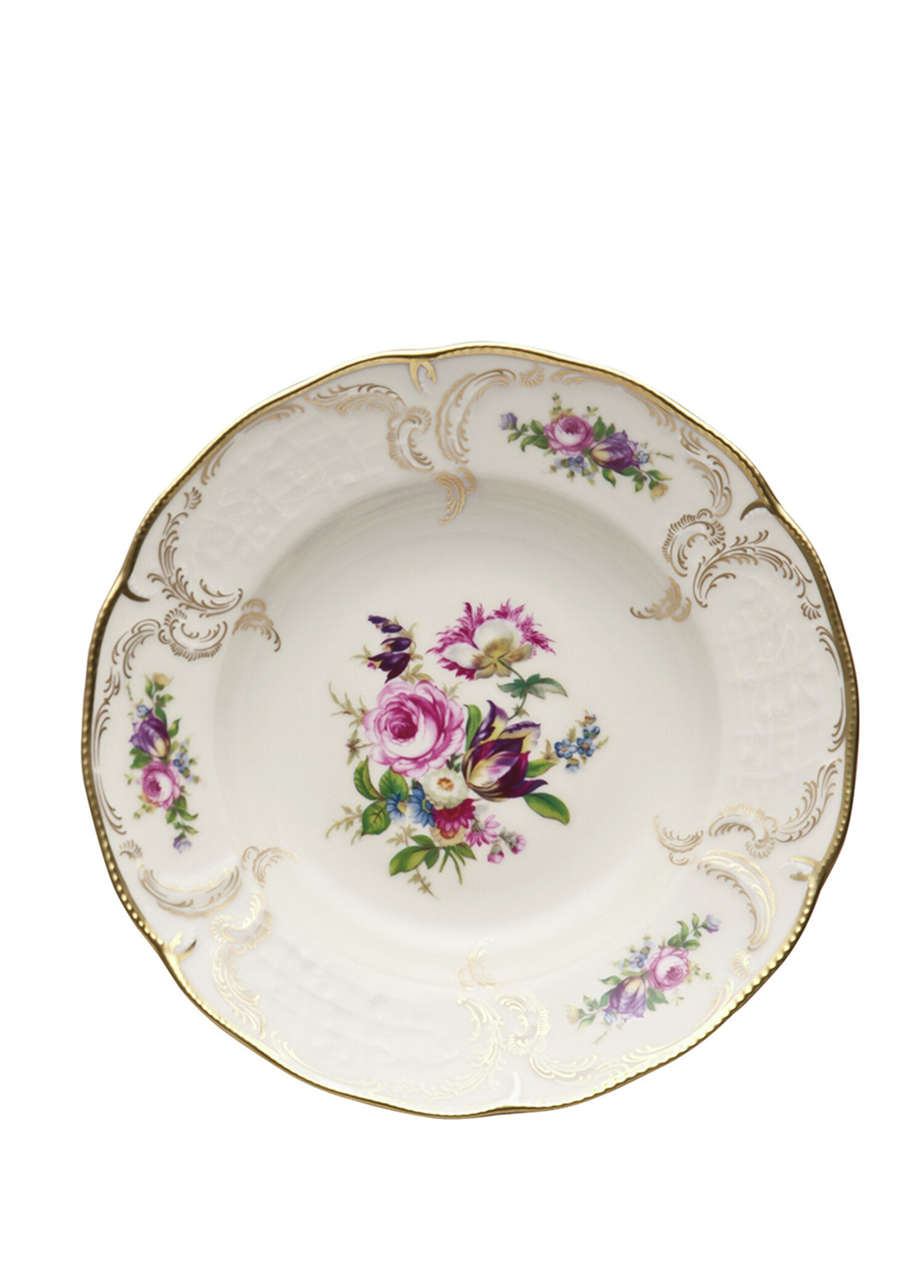 Sanssouci Elfenbein Diplomat Porselen Çukur Tabak 23 cm