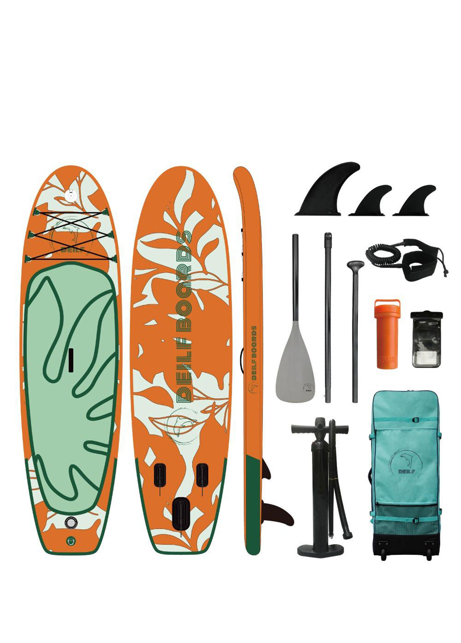Pioneer Pro Şişirilebilir Sup Sörf Tahtası Paddle Board