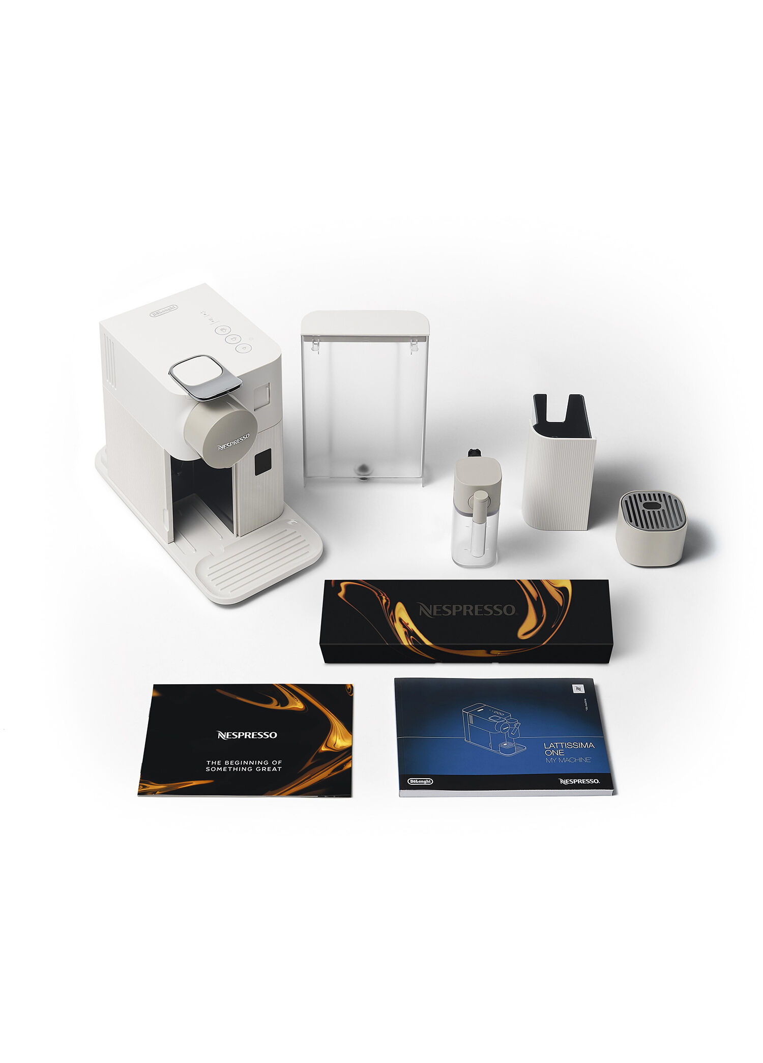 Nespresso - F121 White Lattissima One Kapsüllü Espresso Kahve