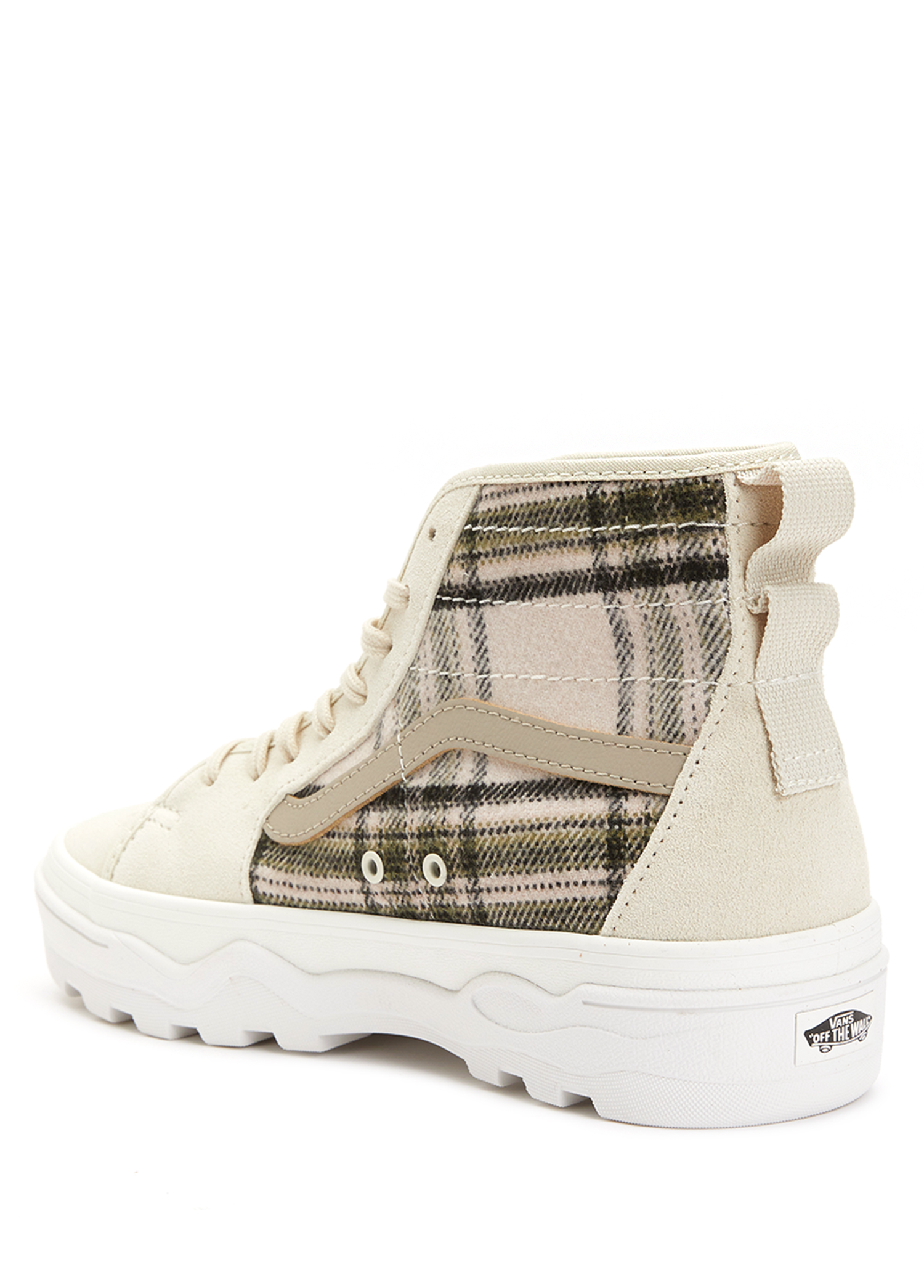 Beymen UA Sentry SK8-Hi WC Bej Ekoseli Kadın Sneaker. 3 Beymen UA Sentry SK8-Hi WC Bej Ekoseli Kadın Sneaker. 3