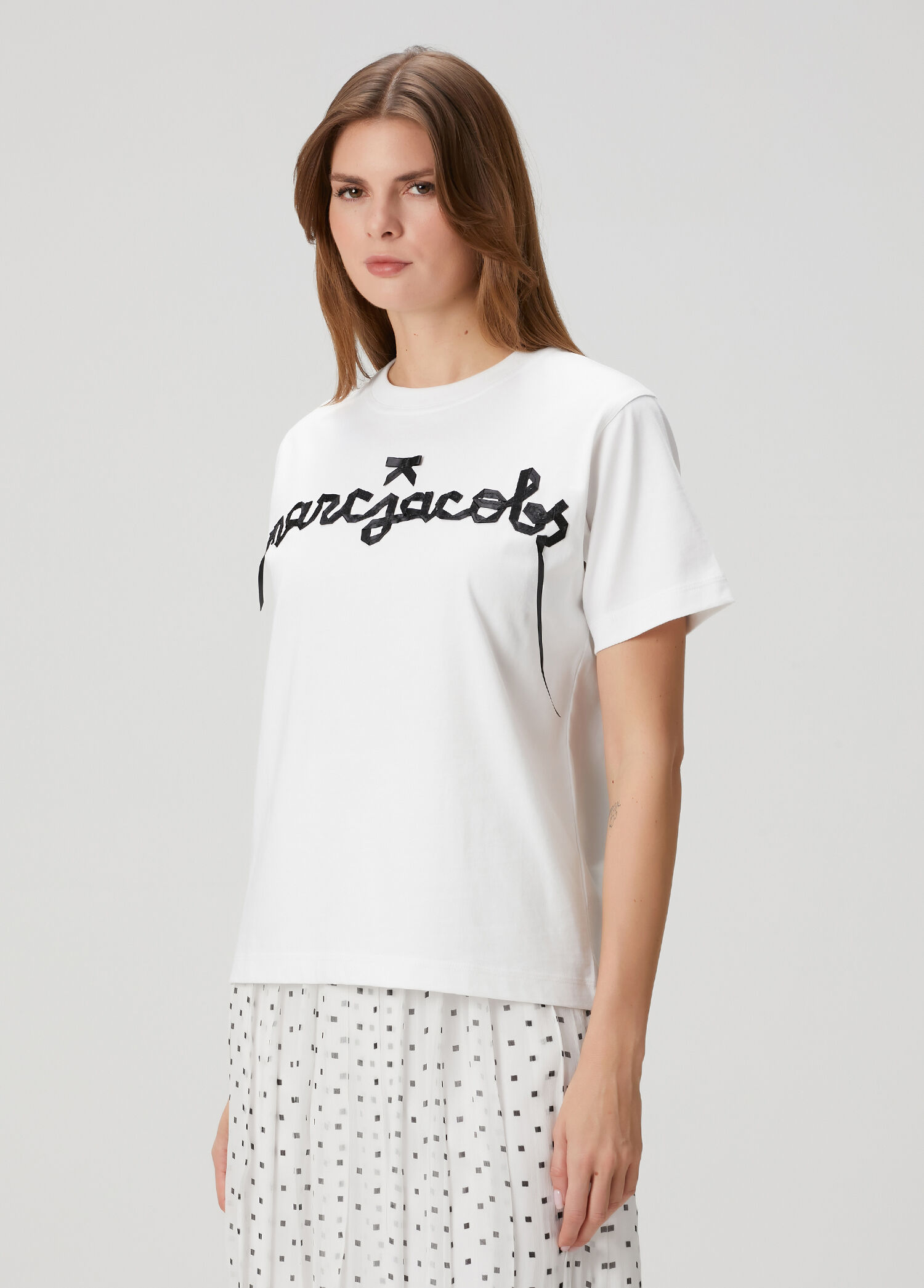 Marc Jacobs Beyaz Kadın Ribbon Beyaz T-shirt 1950022 | Beymen