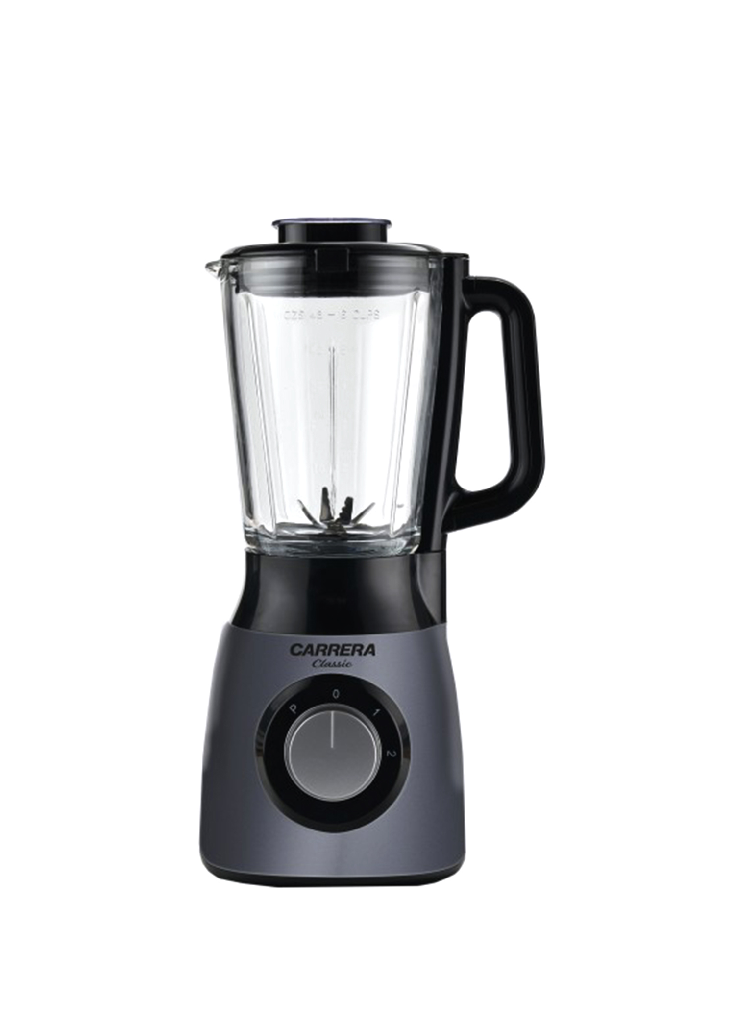 Cam Sürahi Gri Smoothie Blender 1.5 lt